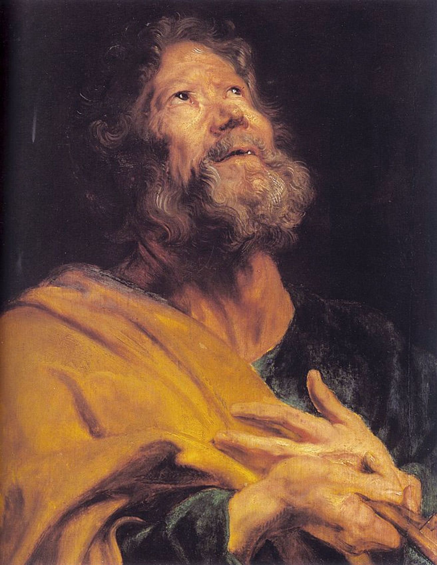 The Penitent Apostle Peter by Anthony van Dyck