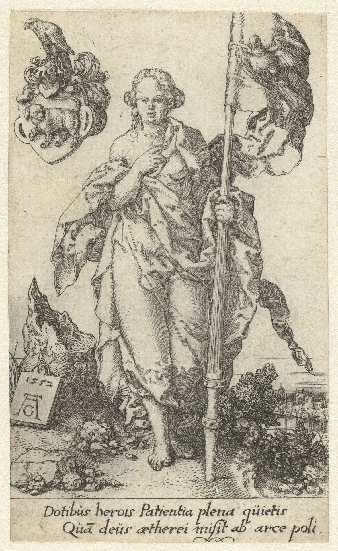 Geduld by Heinrich Aldegrever