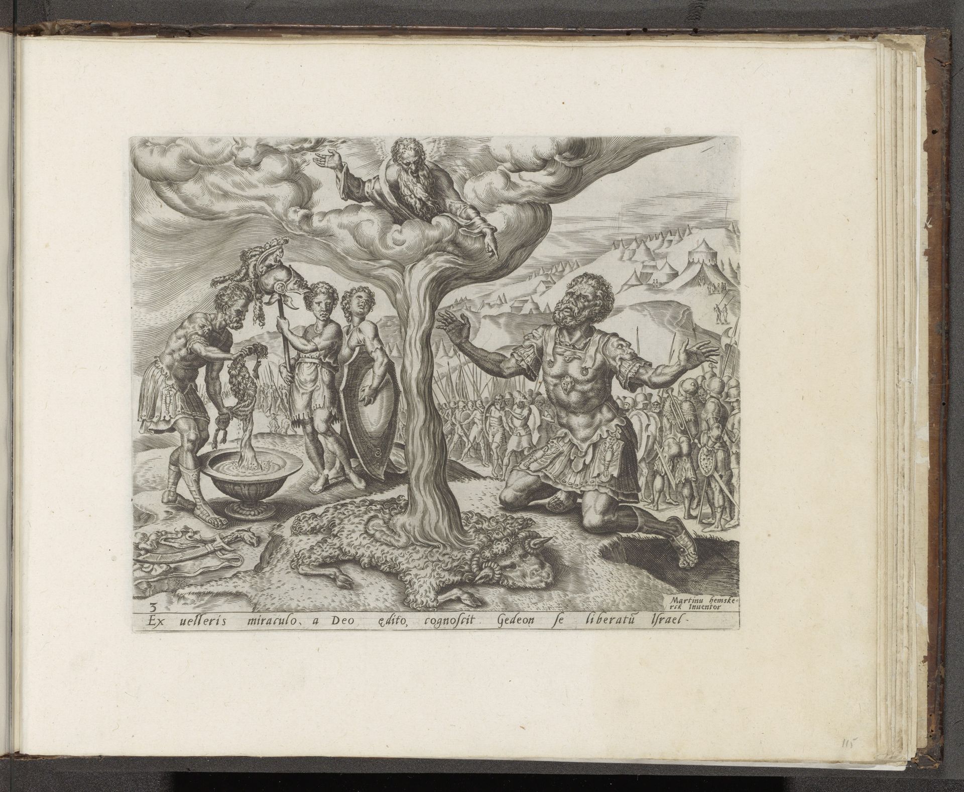 Dauw op de wollen vacht by Anonymous