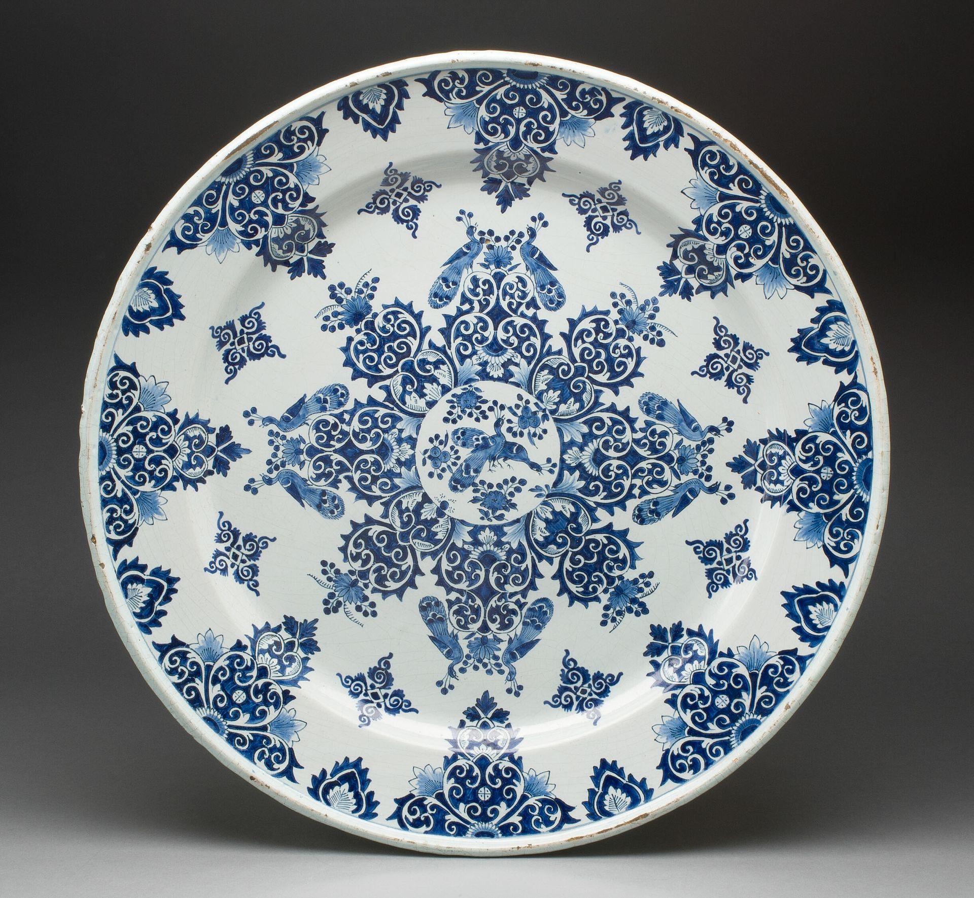 Platter by Rouen Potteries