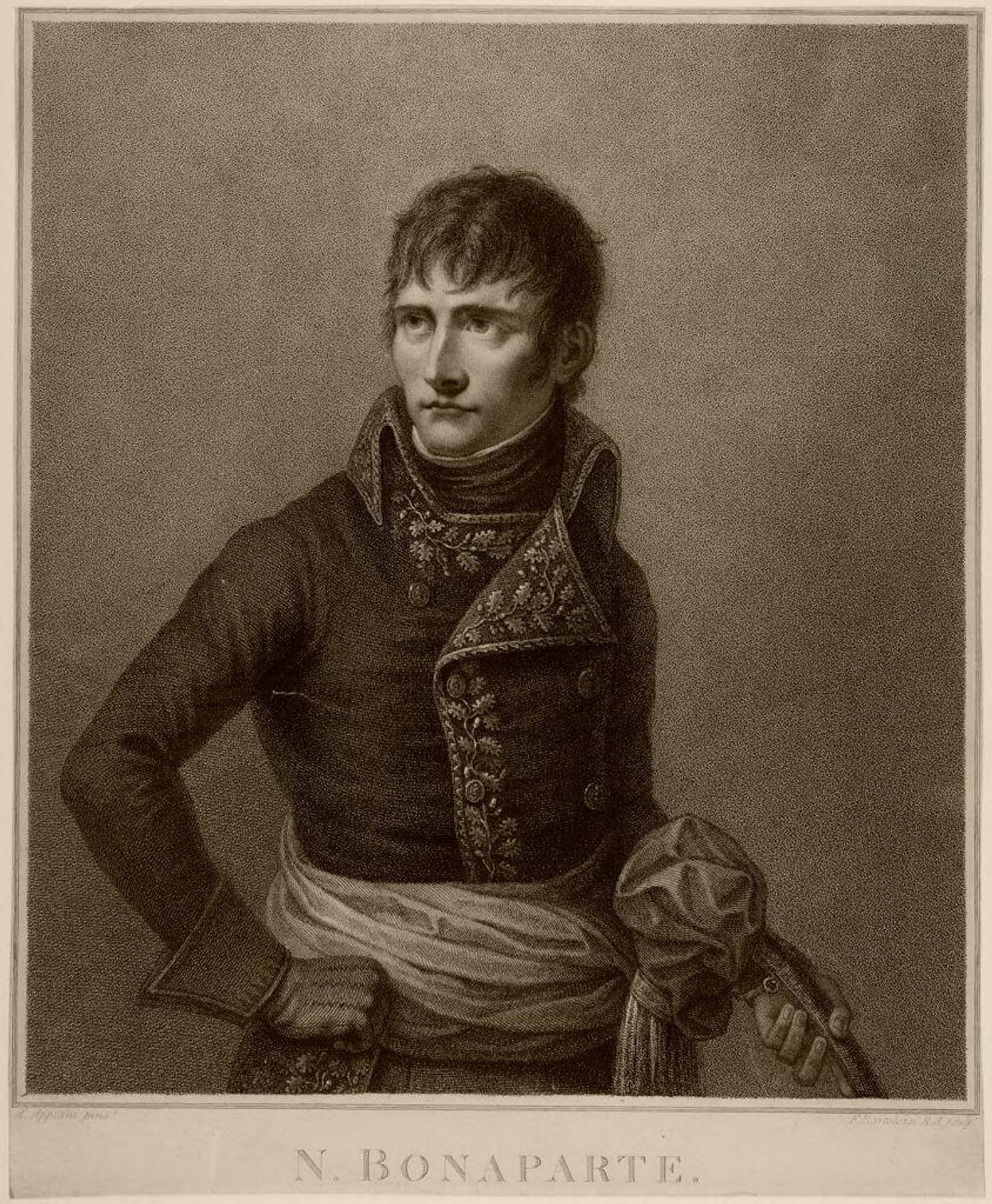 Napoleon Bonaparte by Francesco Bartolozzi
