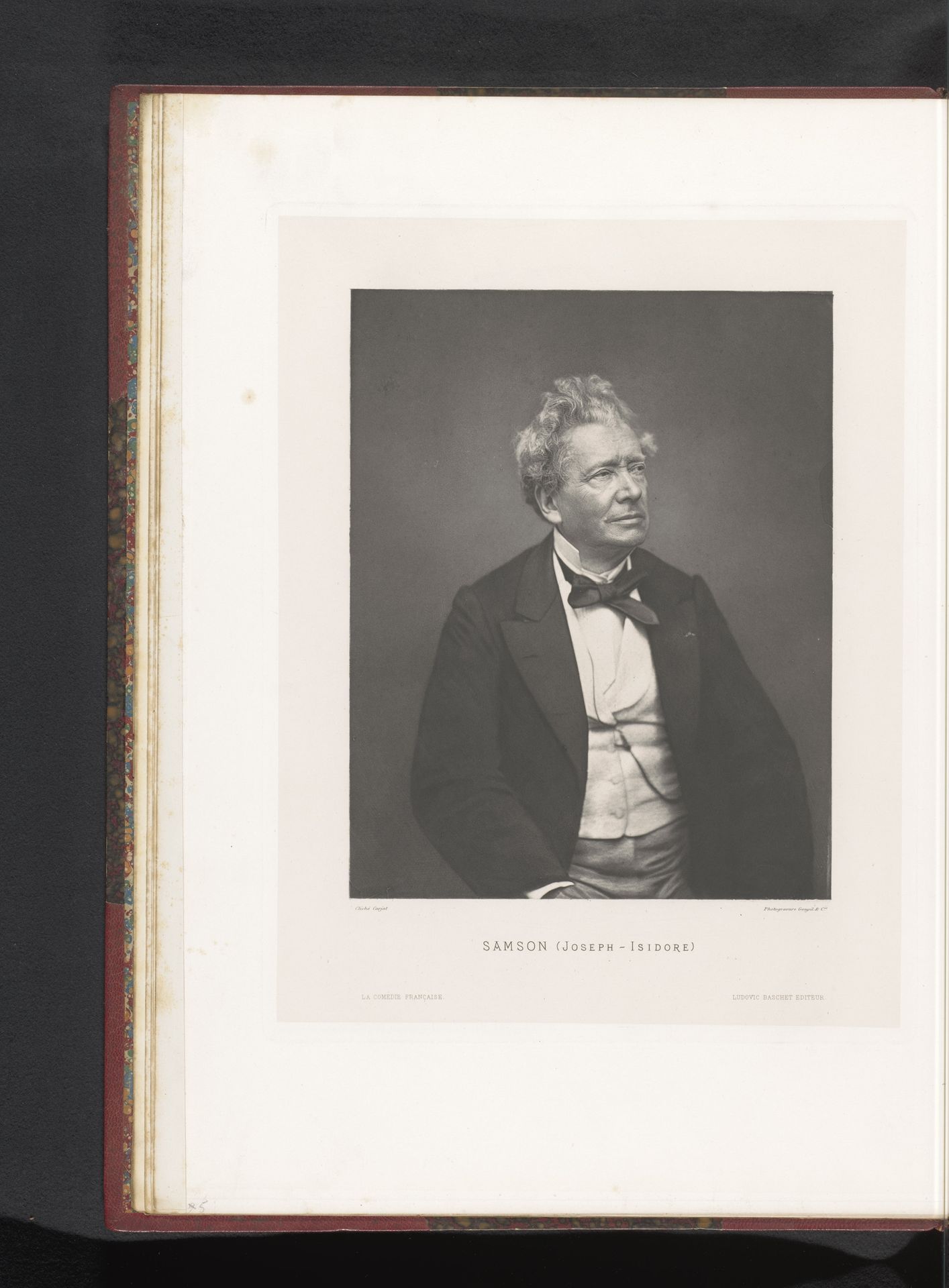 Portret van Joseph-Isidore Samson by Anonymous
