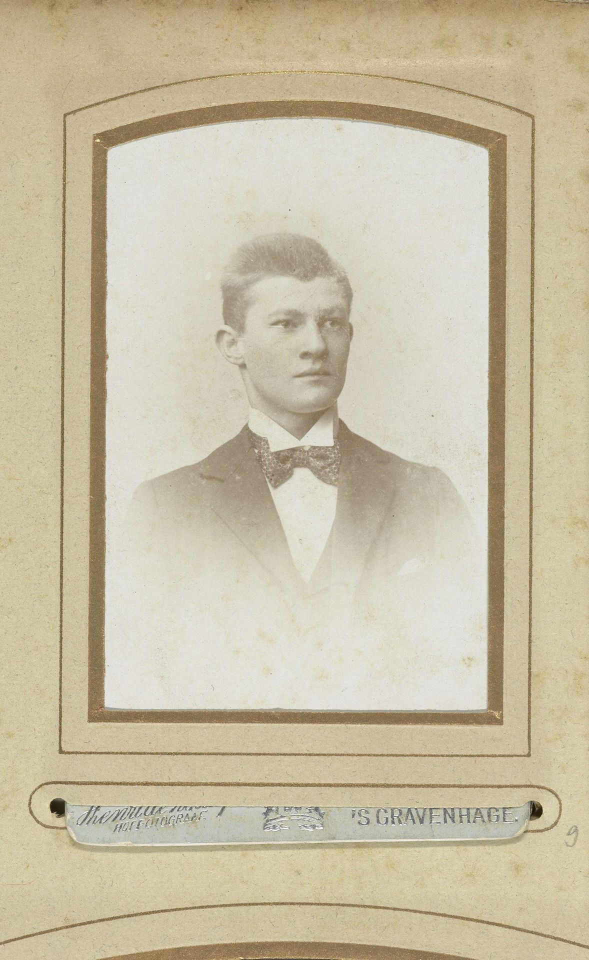 Portret van Dolph Abendanon by Henri de Louw