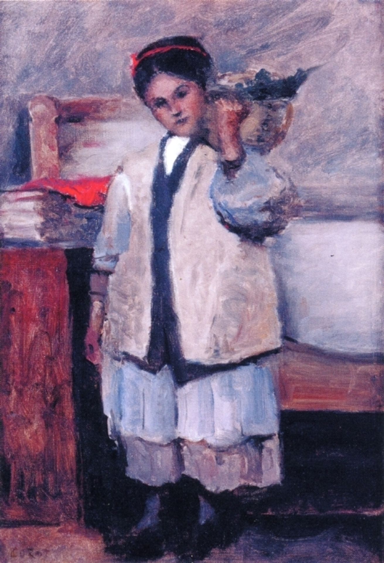 The Little Angel by Camille Corot