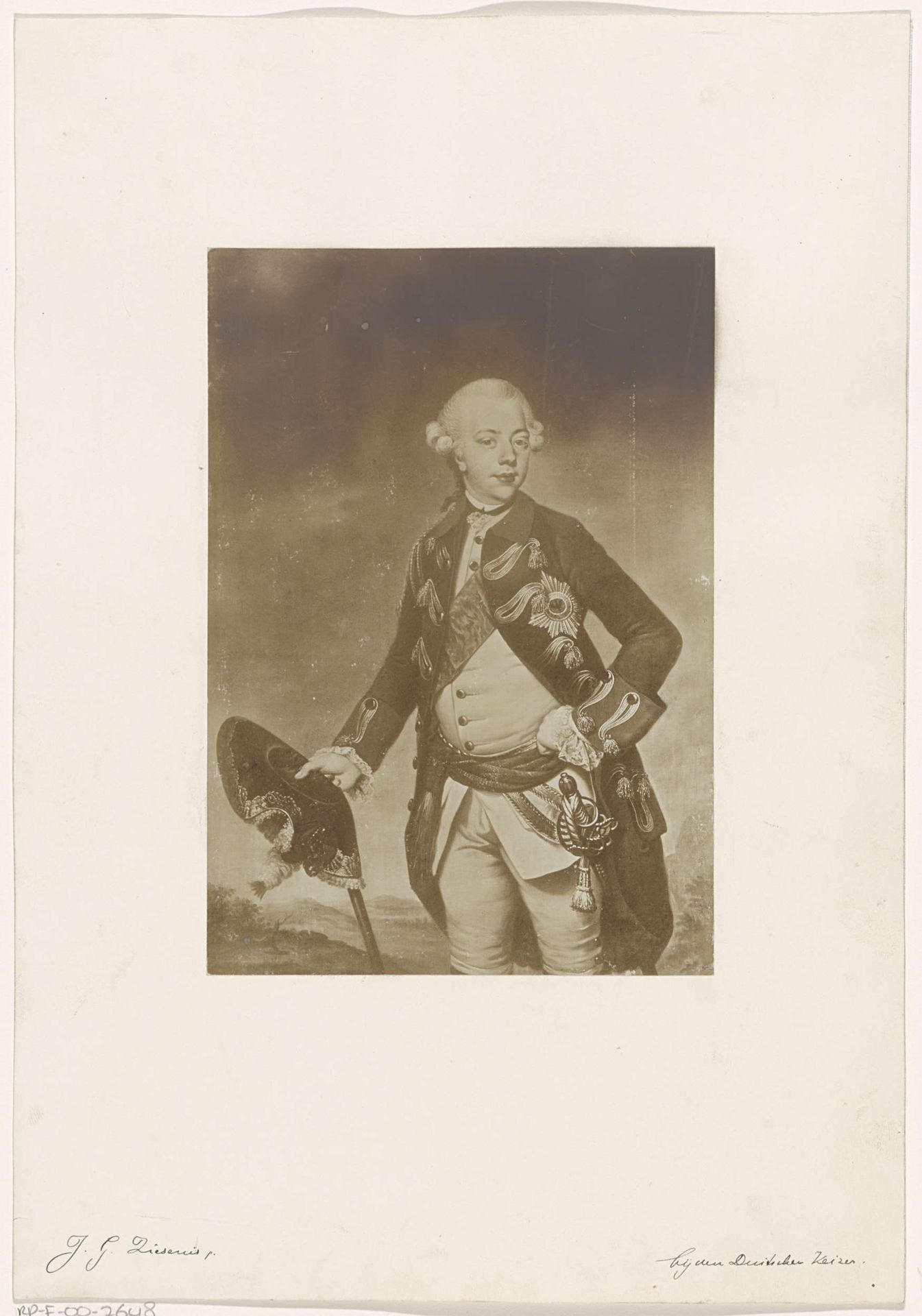 Portret van Willem V, prins van Oranje-Nassau by Anonymous