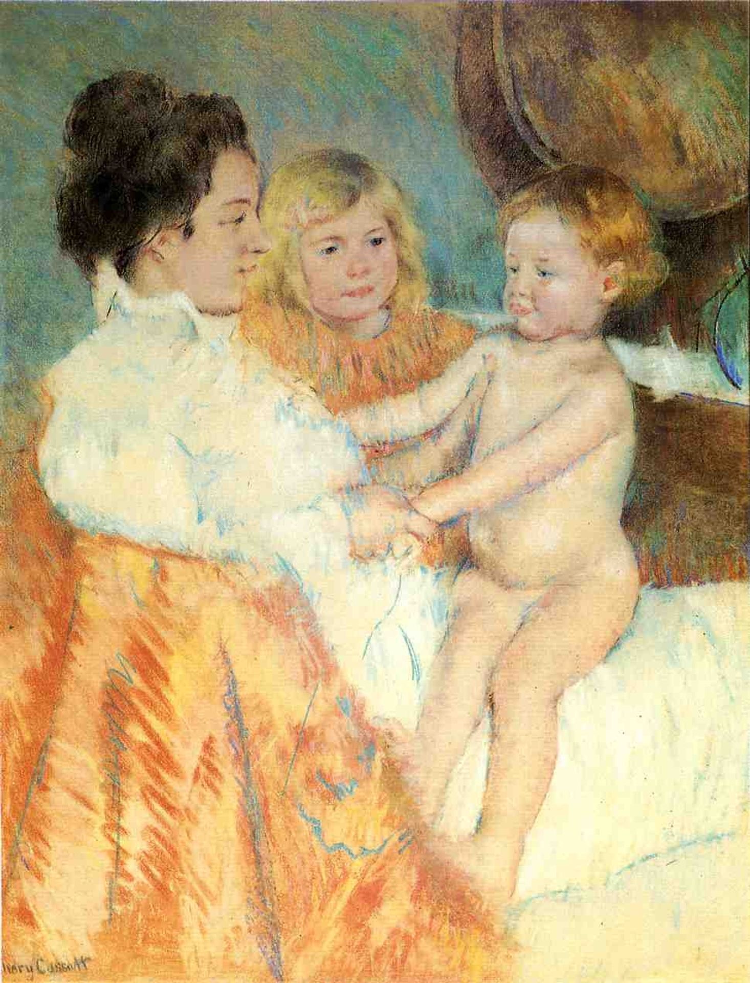 Mother Sara and the Baby by Mary Cassatt