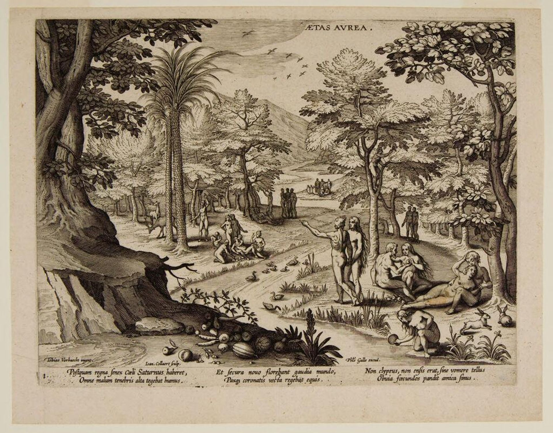 The Age of Gold by Hans Collaert the Younger