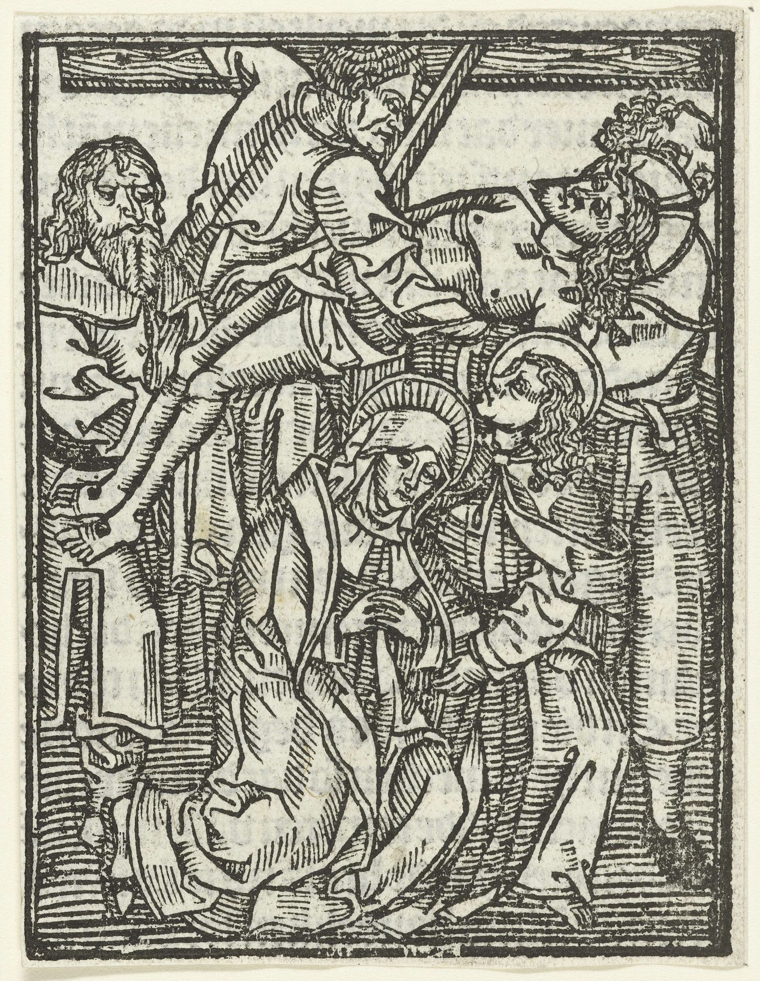 De kruisafname by Meester van de Delbecq-Schreiber-Passie