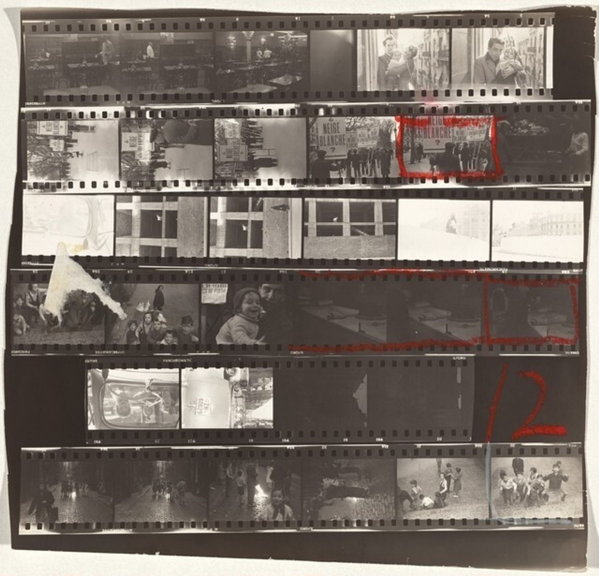 Trip south--Barcelona, Spain 12 by Robert Frank
