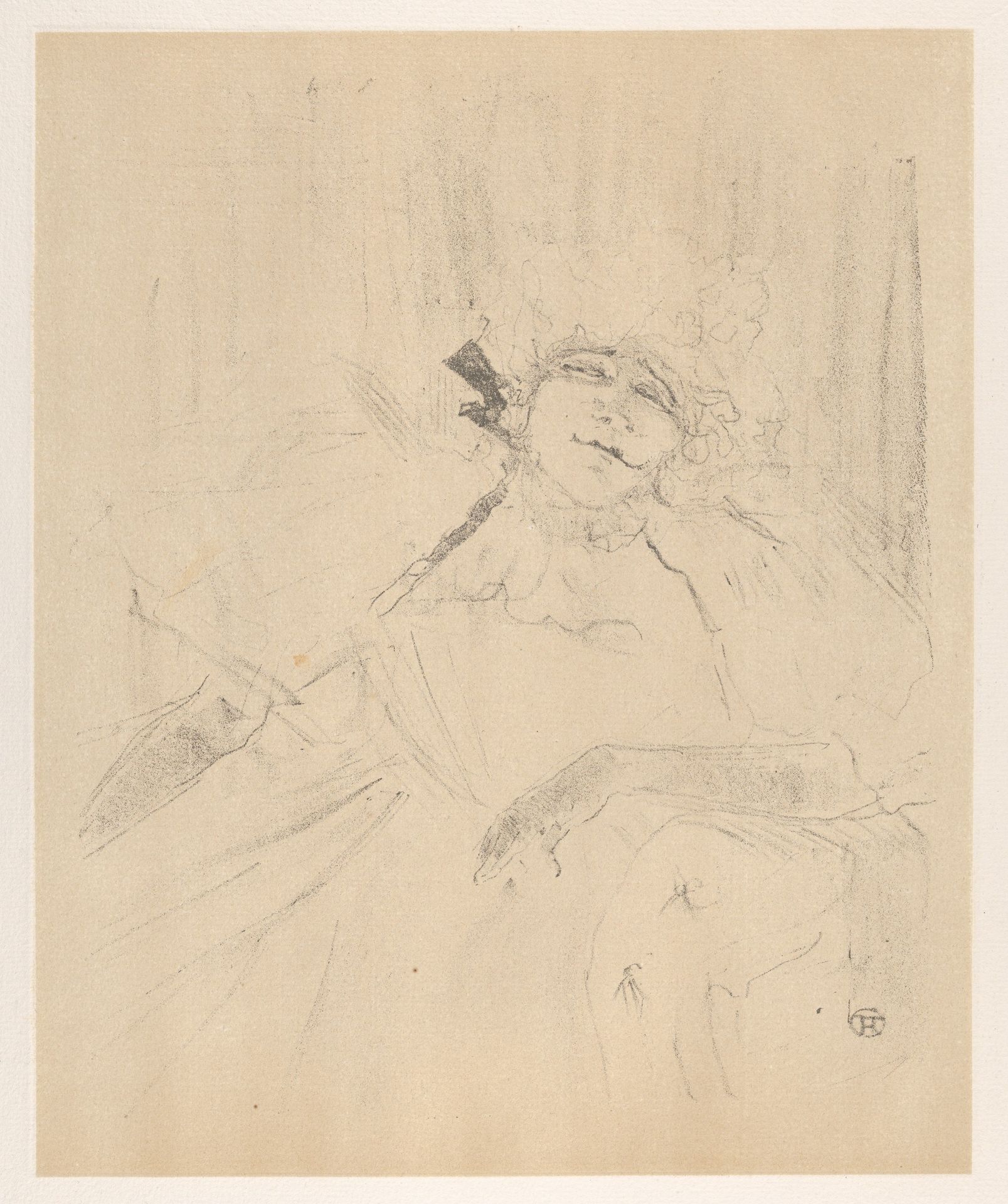 V. Chanson Ancienne by Henri de Toulouse-Lautrec