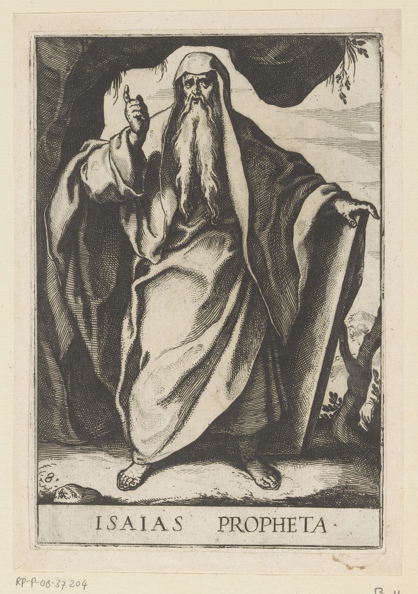 Profeet Jesaja by Raffaello Schiaminossi