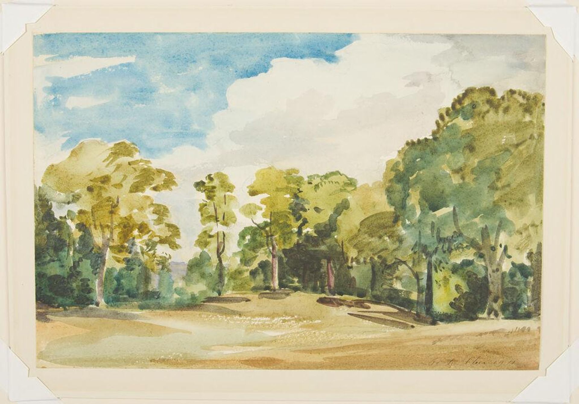 Landscape, Trees by Philip Wilson Steer