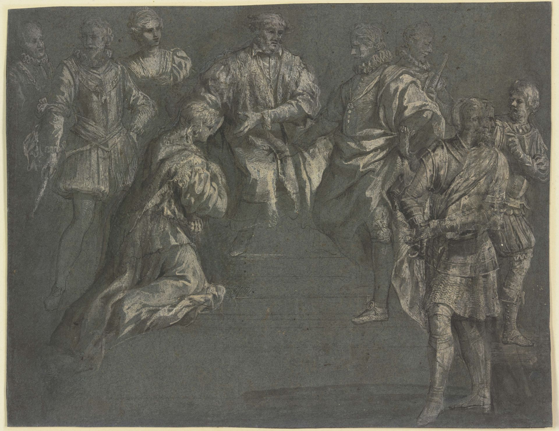 Betrothal Scene by Pordenone