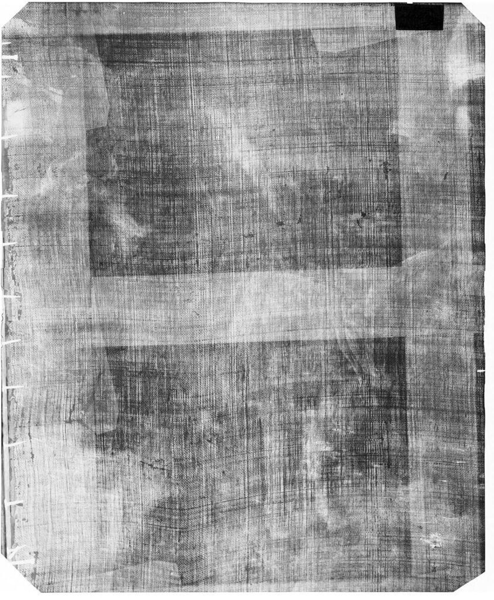 X-radiograph(s) of "Adoration" by Artist of original: Jan Steen