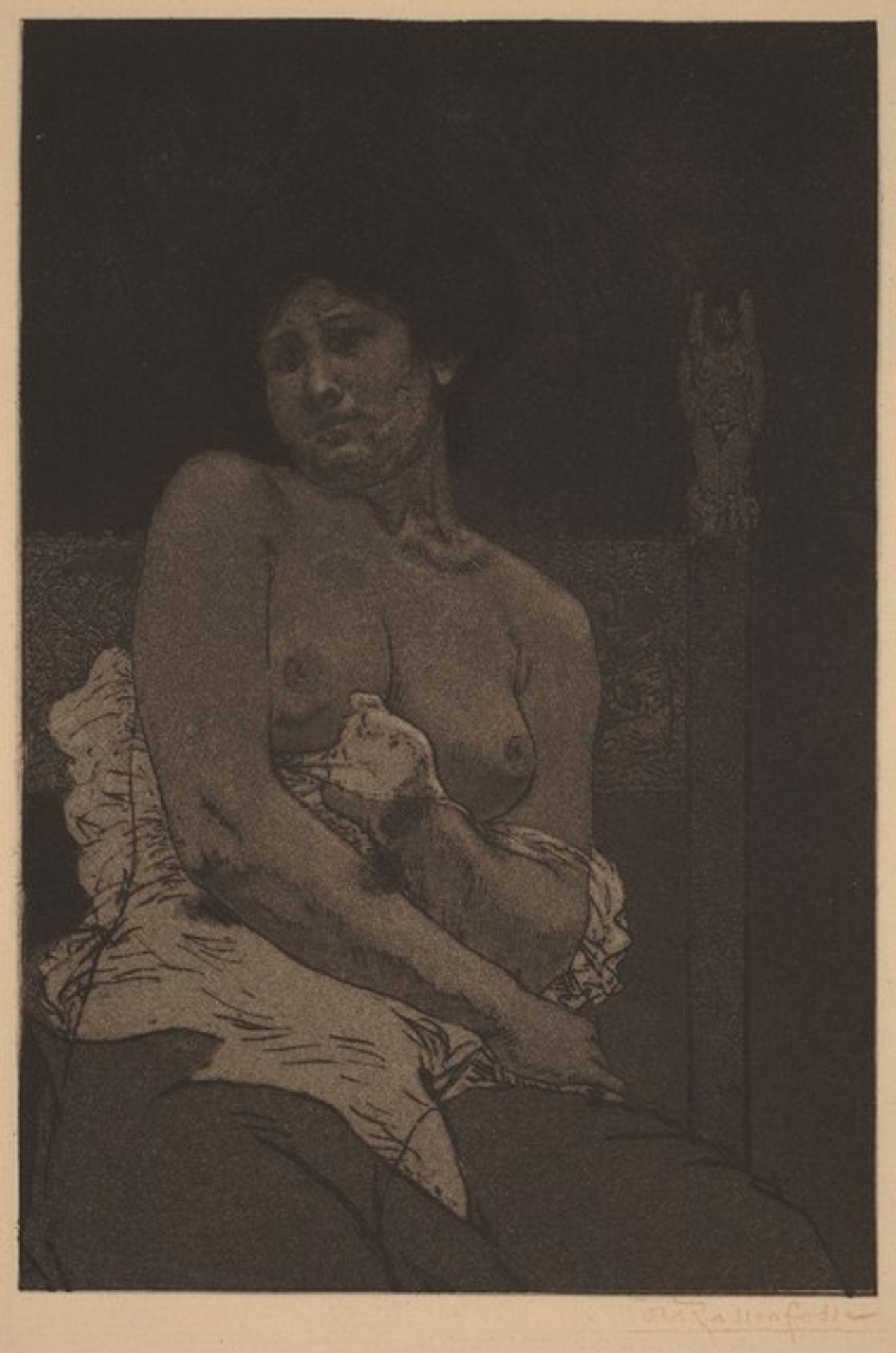 Nude by Armand Rassenfosse