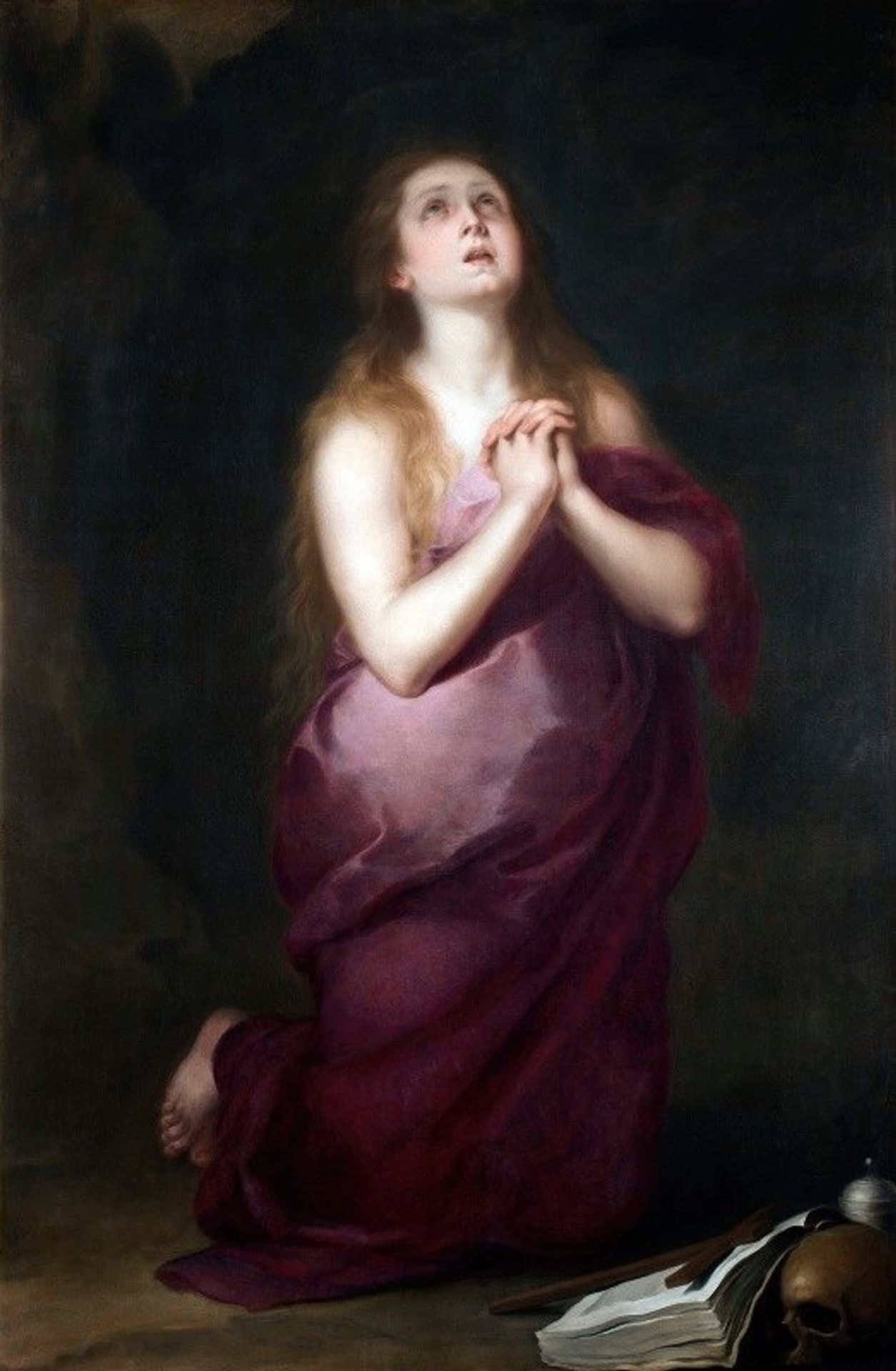 The Penitent Magdalene by Bartolomé Estebán Murillo