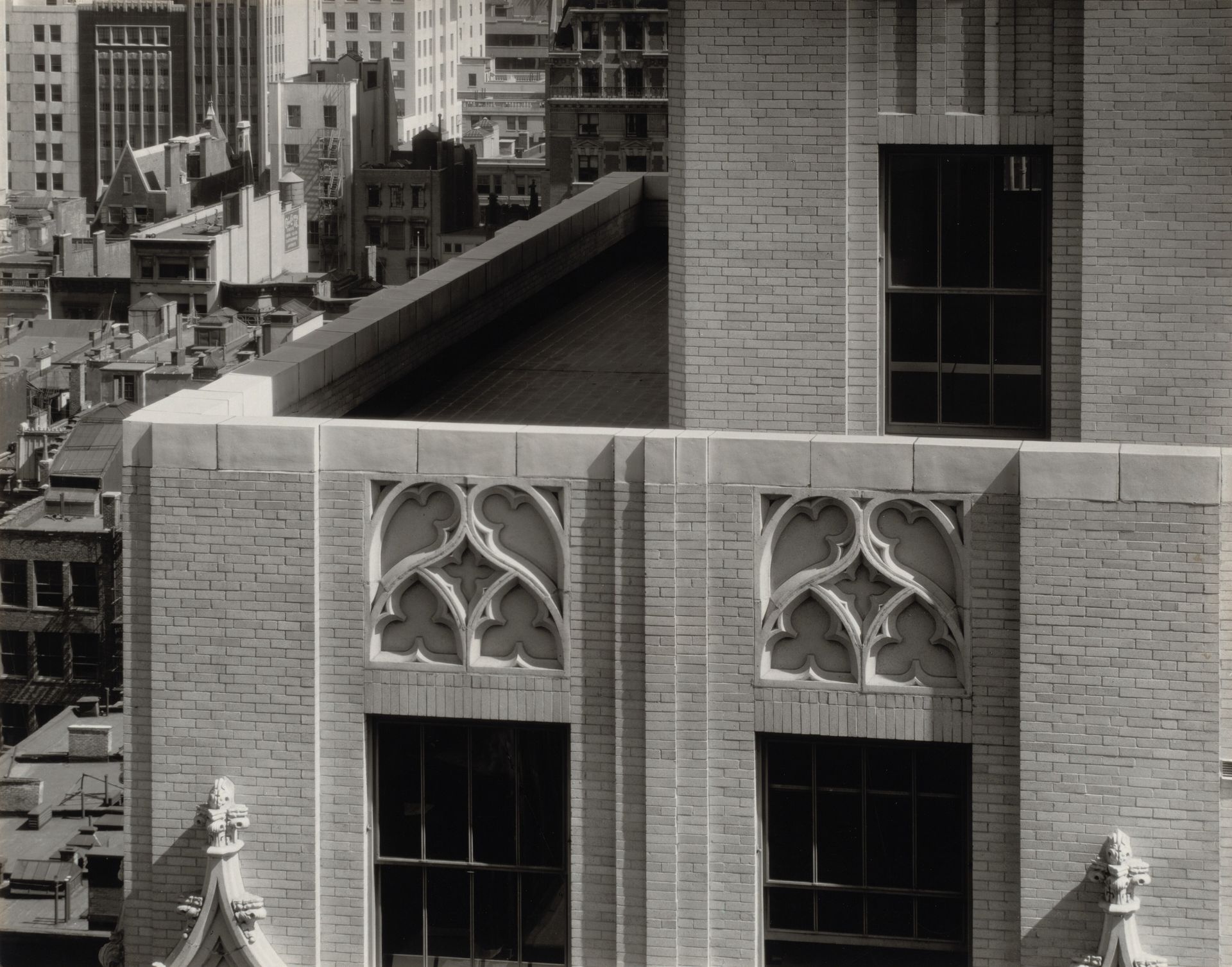 From My Window at An American Place, North by Alfred Stieglitz