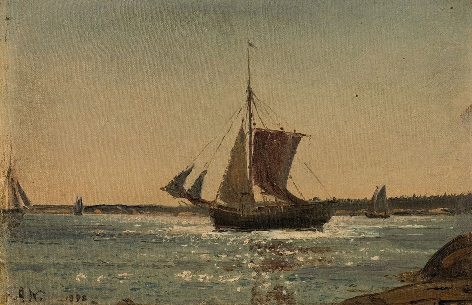 Fra Hvaler by Amaldus Nielsen