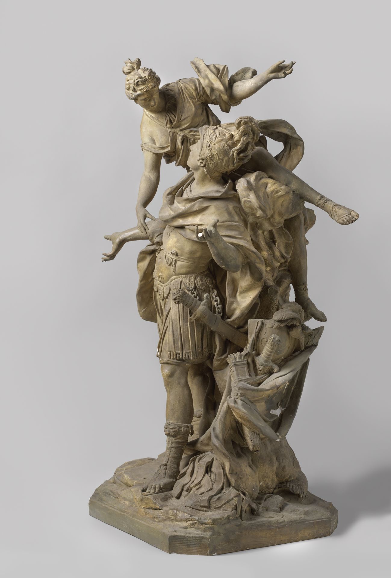 Aeneas ontvangt wapens van Venus by Jean Cornu
