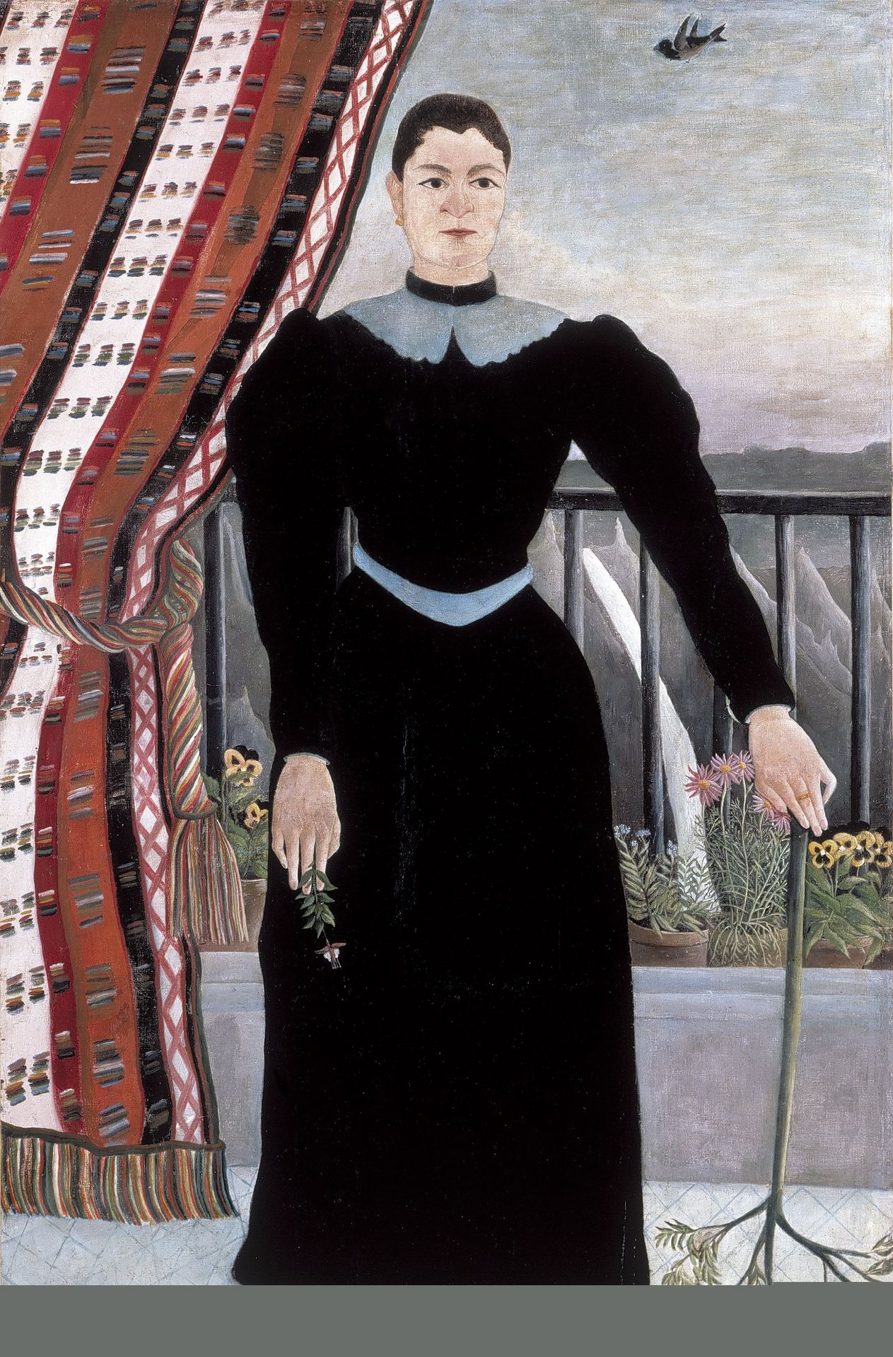 Portrait of a Woman by Henri Rousseau