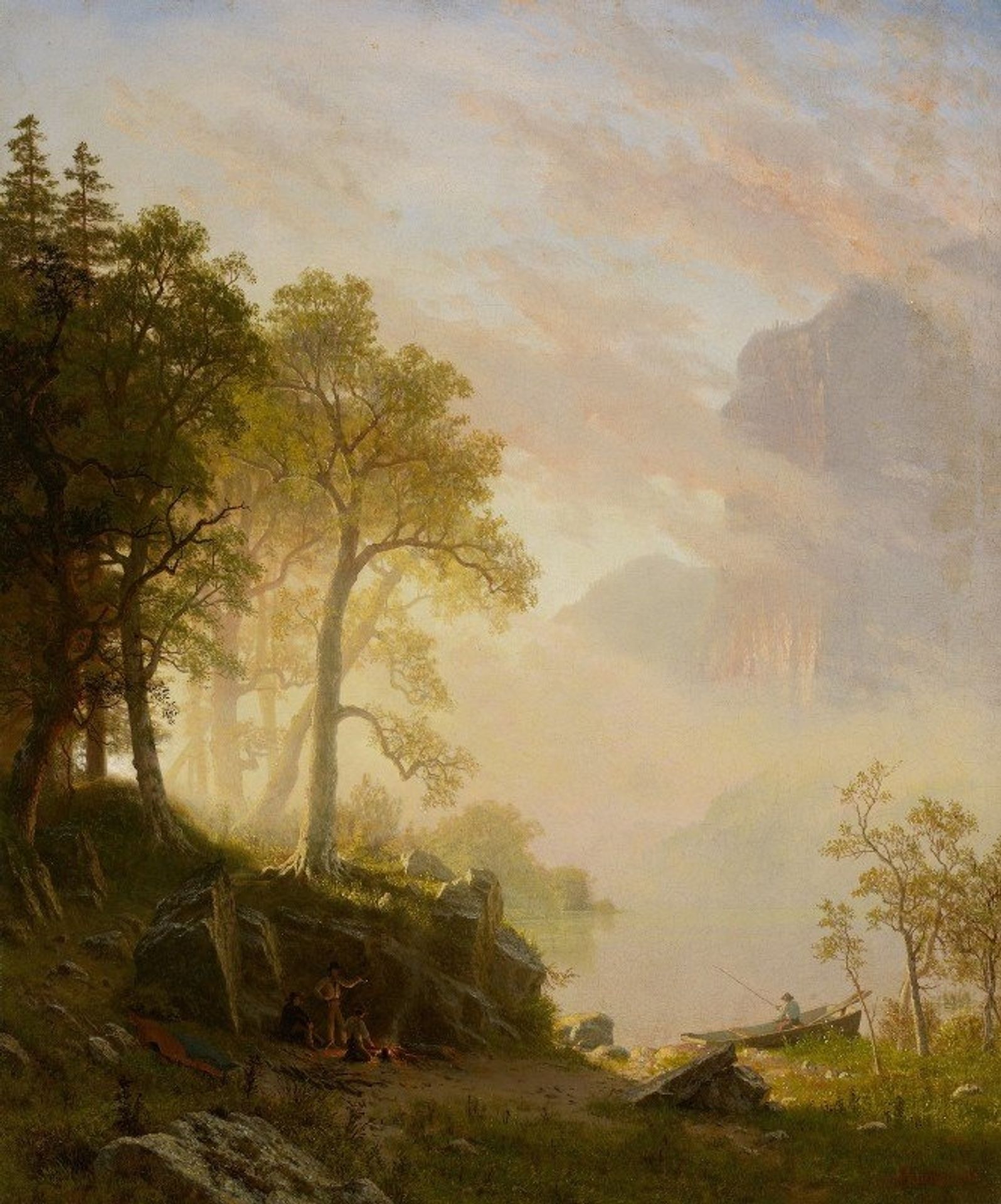 The Merced River in Yosemite by Albert Bierstadt