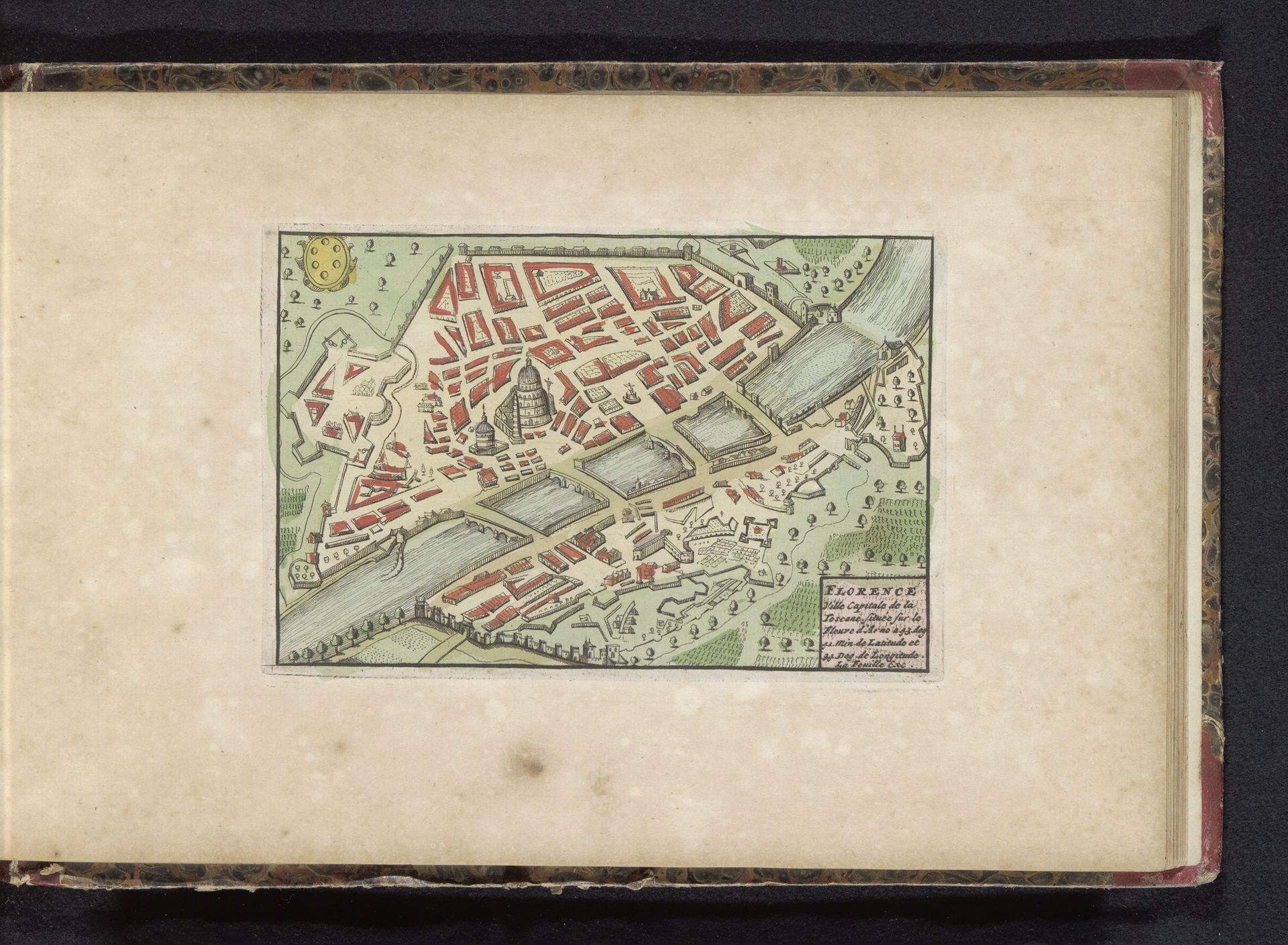 Plattegrond van Florence by Anonymous