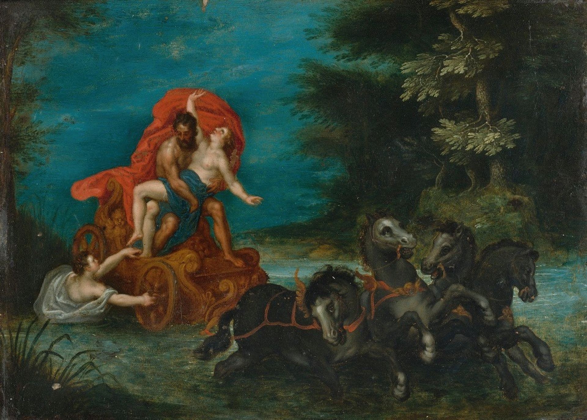 The Rape Of Proserpina by Jan Brueghel the Younger