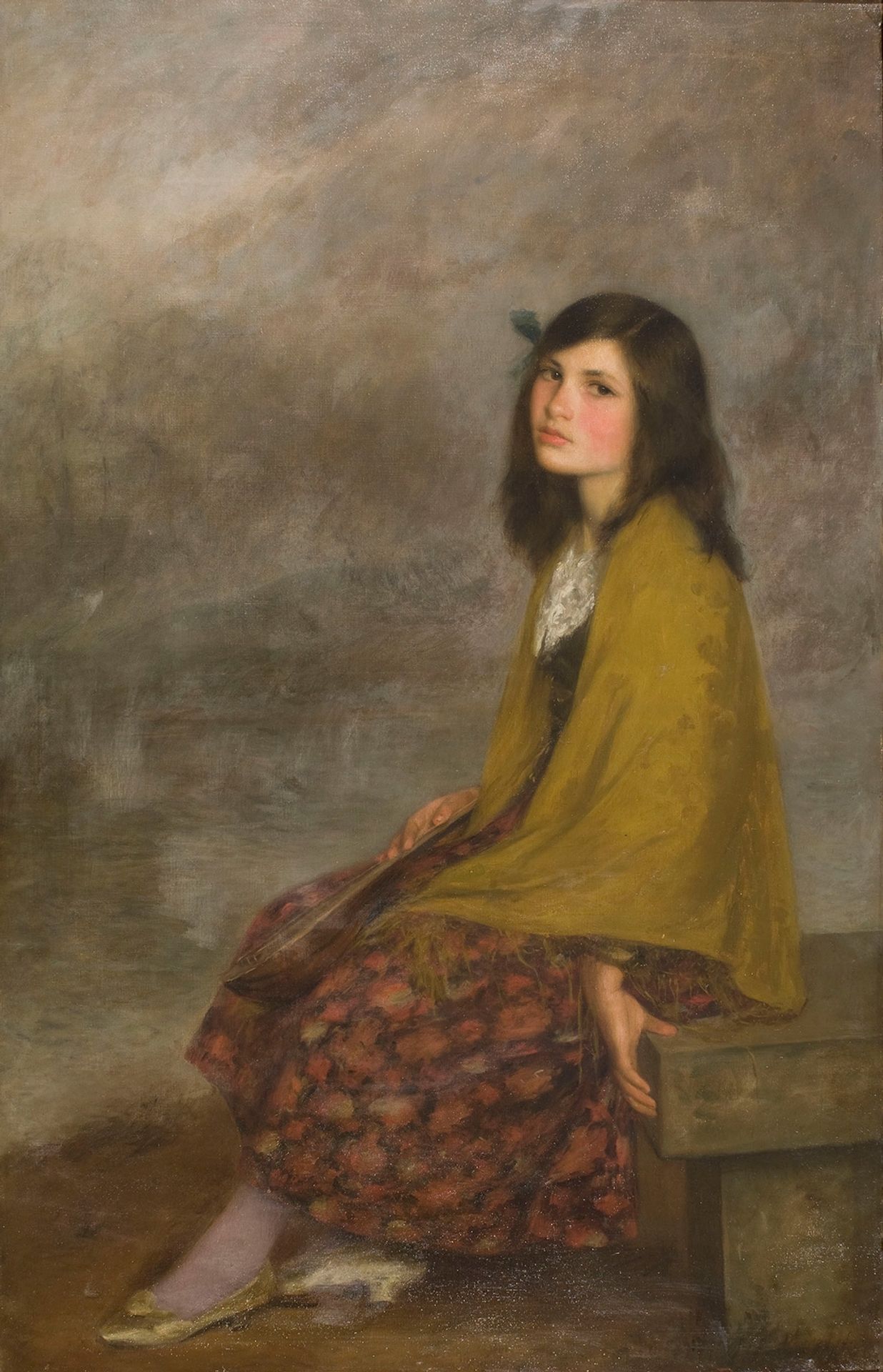 Mignon. Young gypsy woman by Joan Brull