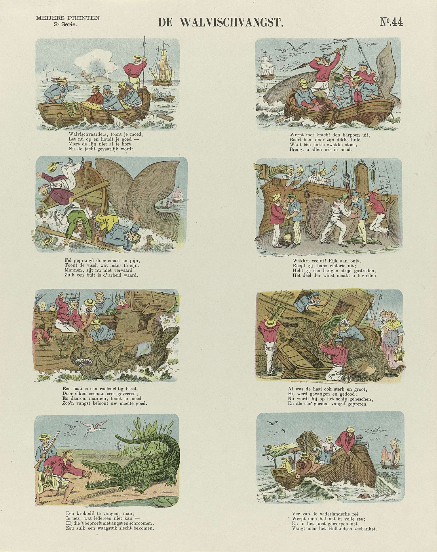 De walvischvangst by De Ruyter & Meijer