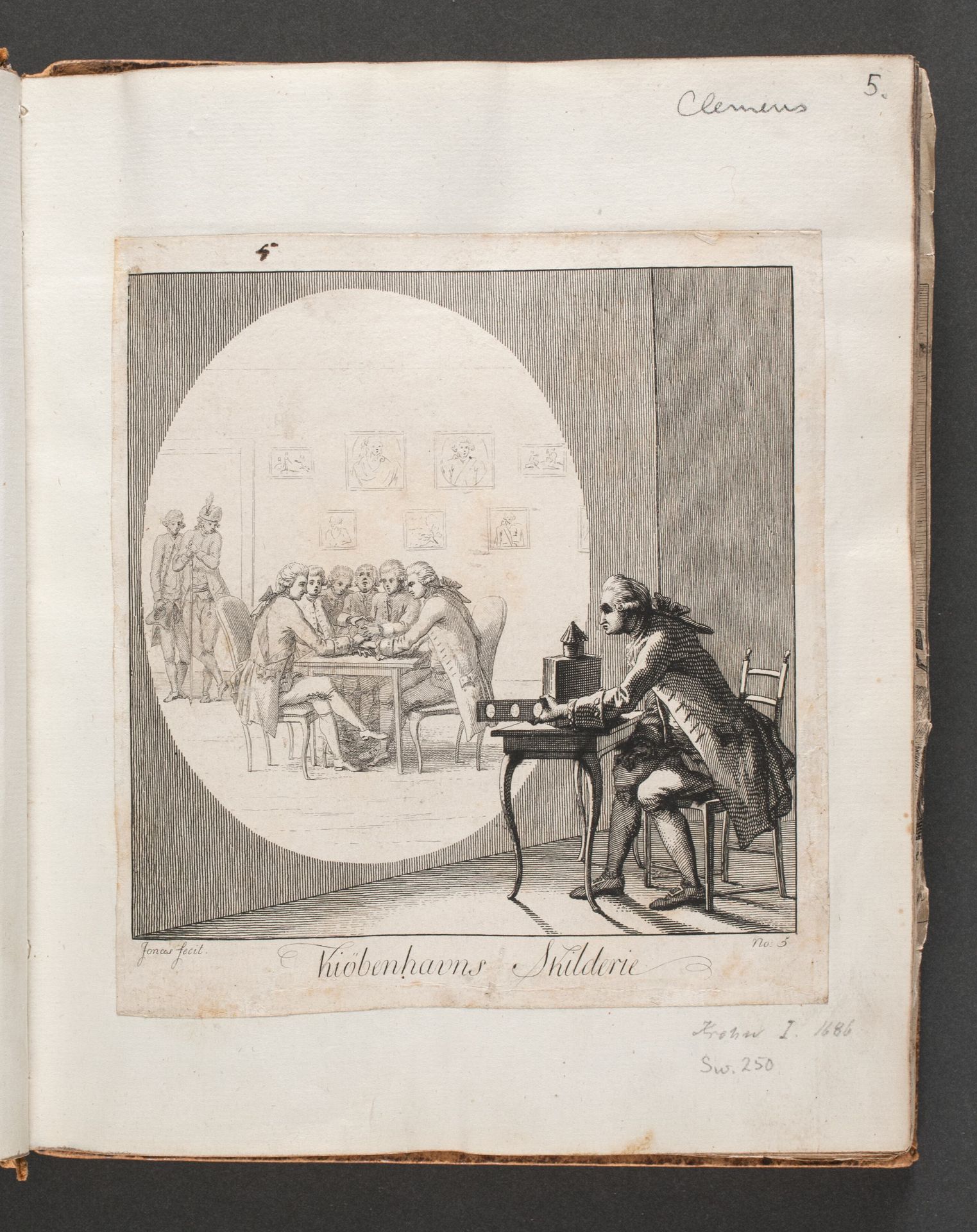"Kiøbenhavns Skilderie". Nr. 5 by J.F. Clemens