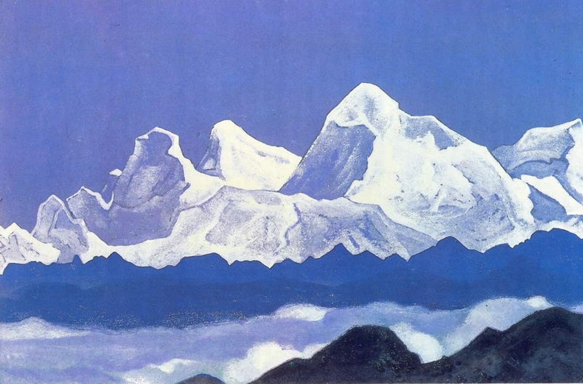 Everest by Nicholas Roerich