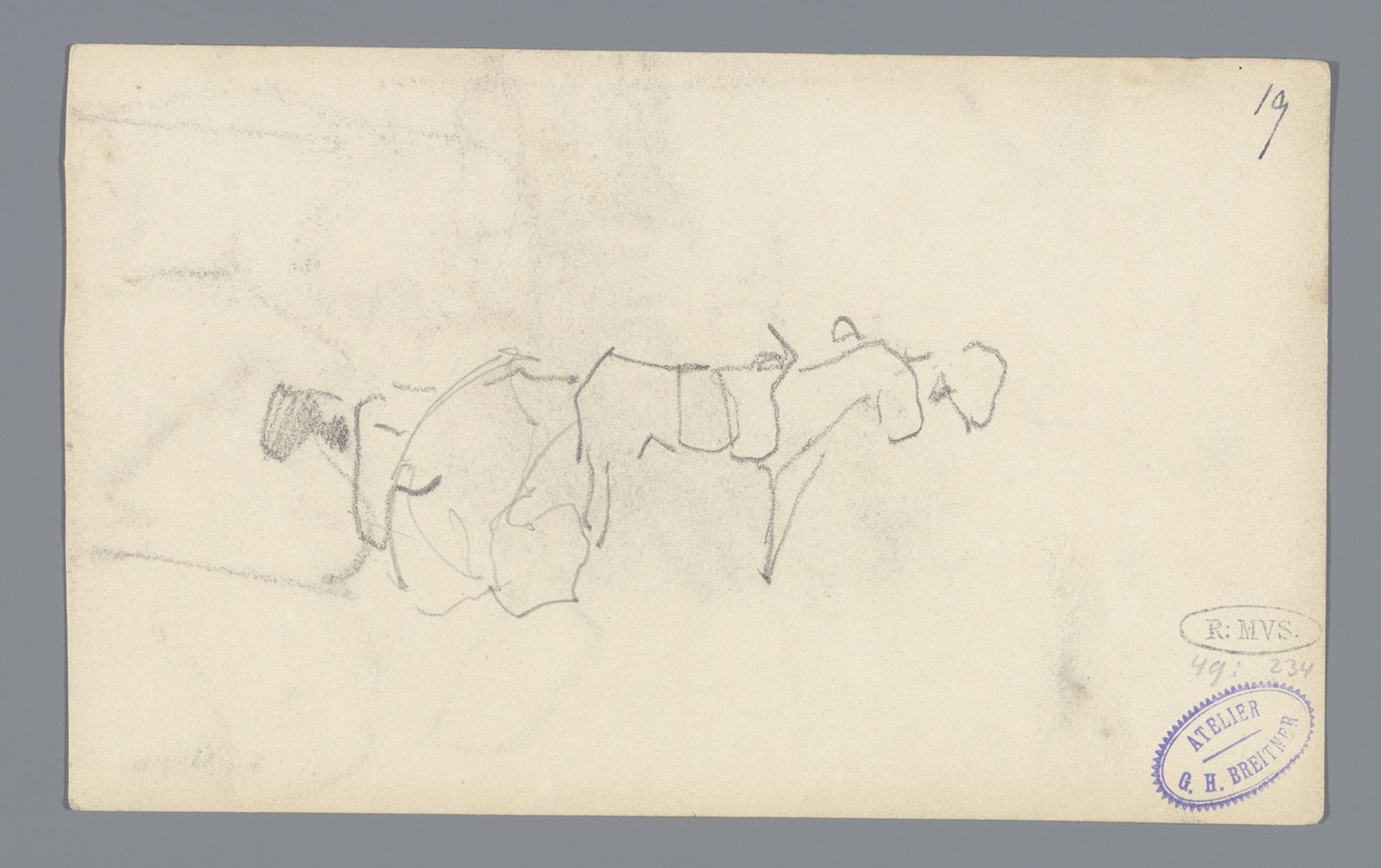 Bebouwing by George Hendrik Breitner