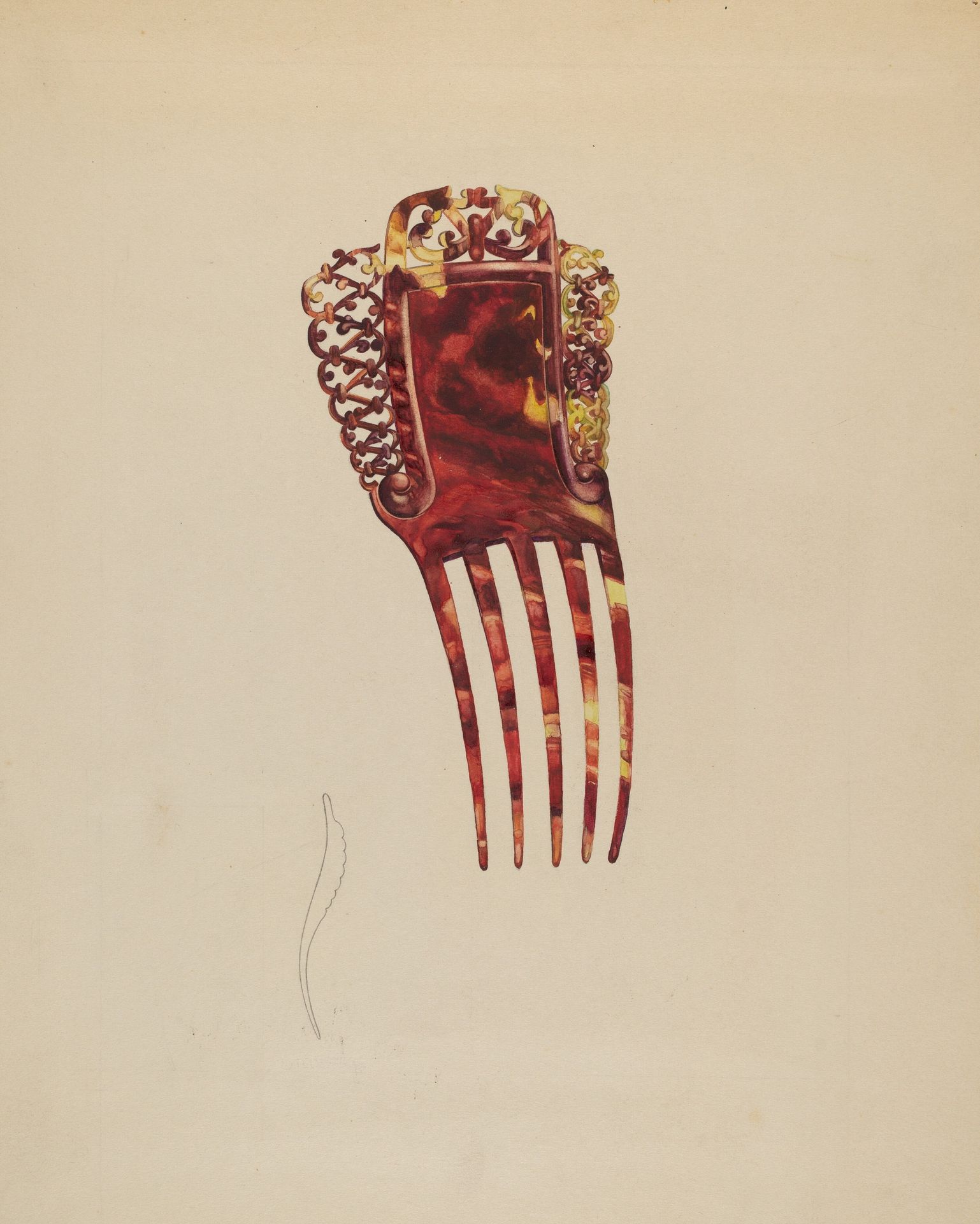 Comb by Isidore Steinberg