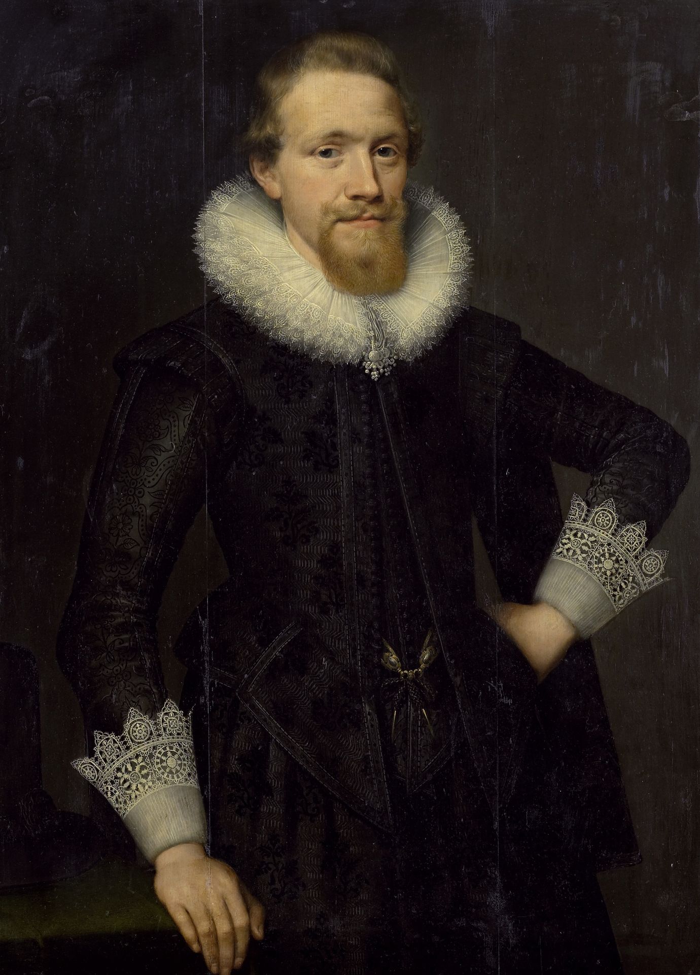 Portrait of Jacob Pergens (?-1681) by Salomon Mesdach