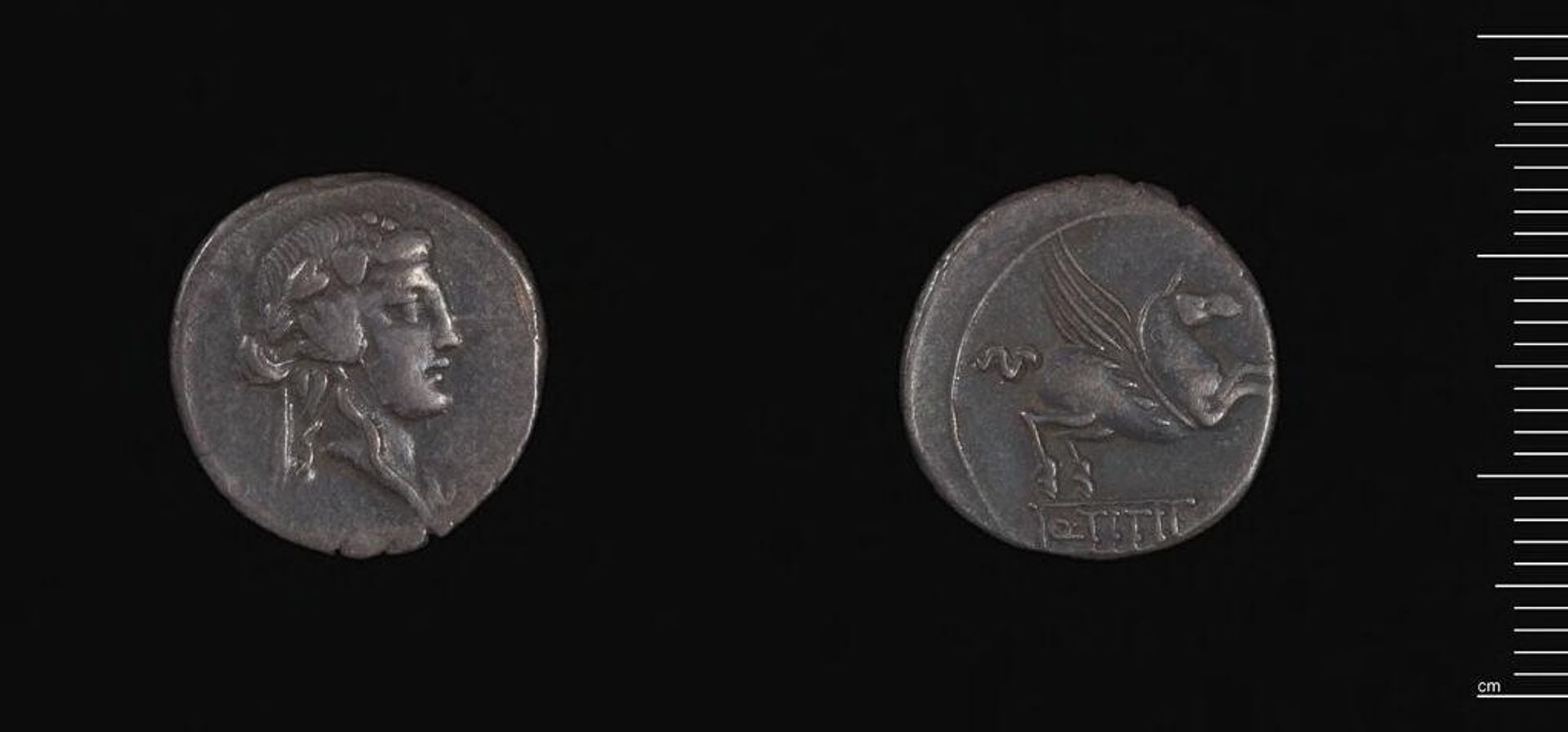 Denarius of Q. Titius Mutto, Rome by Moneyer: Q. Titius Mutto