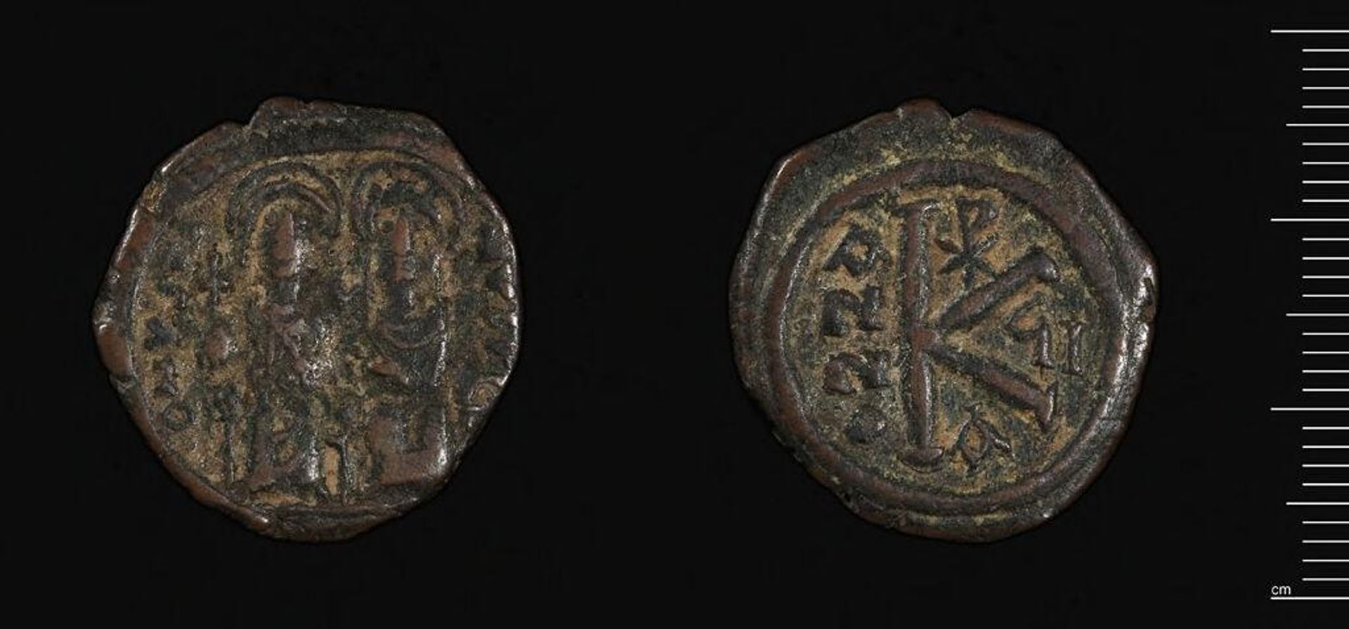 Coin of Justin II by Justin II