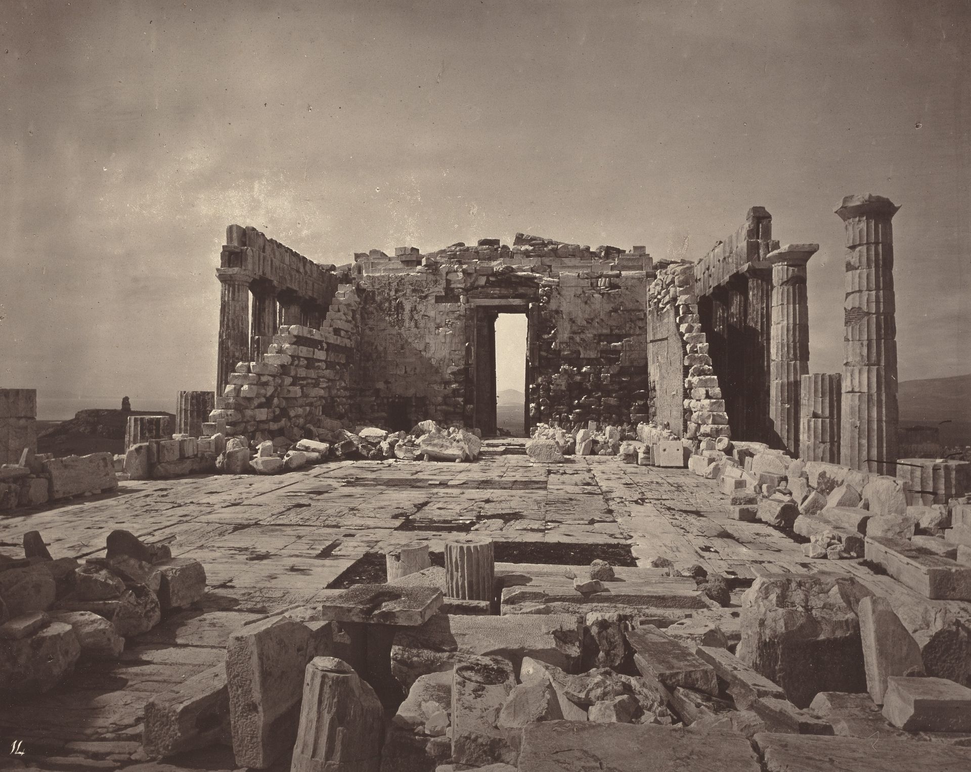 The Acropolis of Athens, plate 14 by William James Stillman