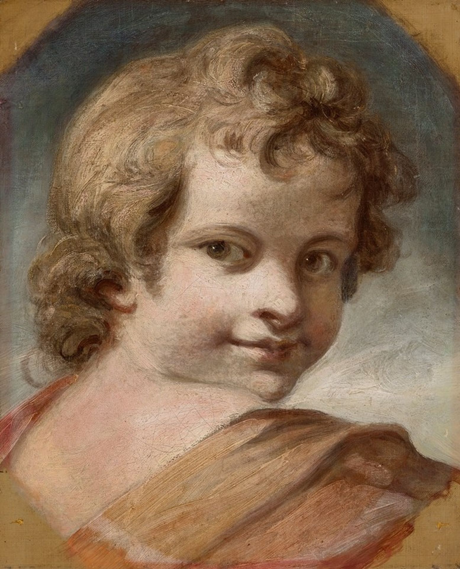Head of a boy by Joshua Reynolds