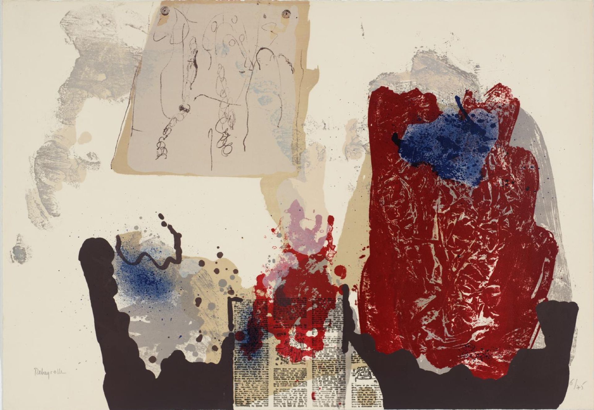Still Life by  Paul Rebeyrolle