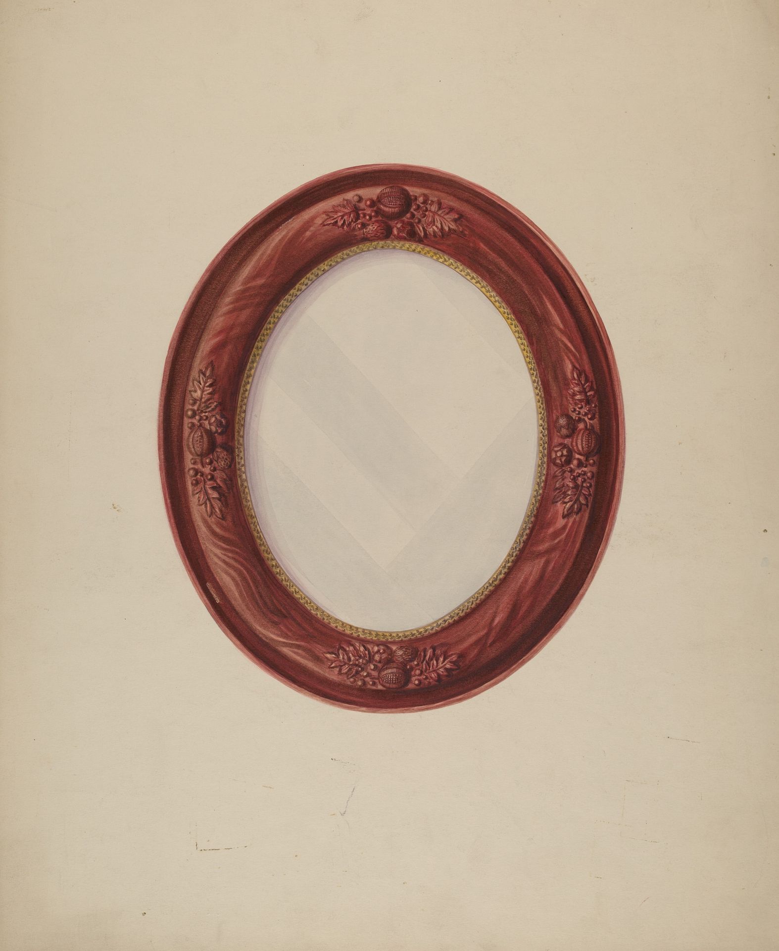 Elliptical Picture Frame by Helen McCollum
