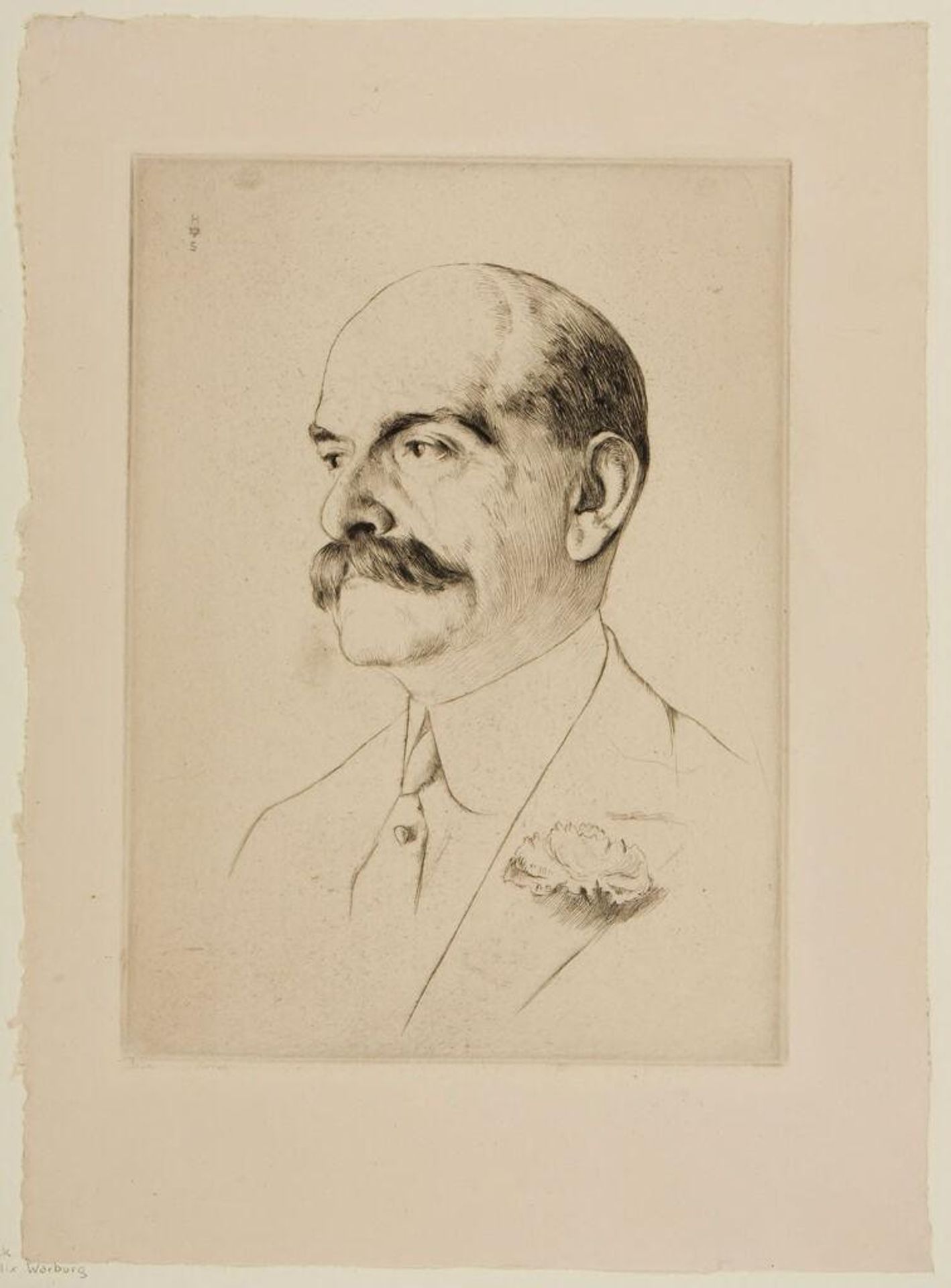 Felix Warburg by Hermann Struck