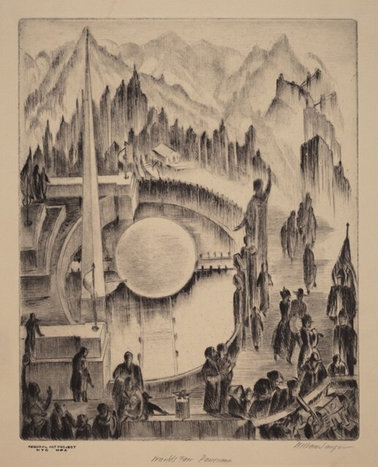World's Fair Panorama by William Sanger