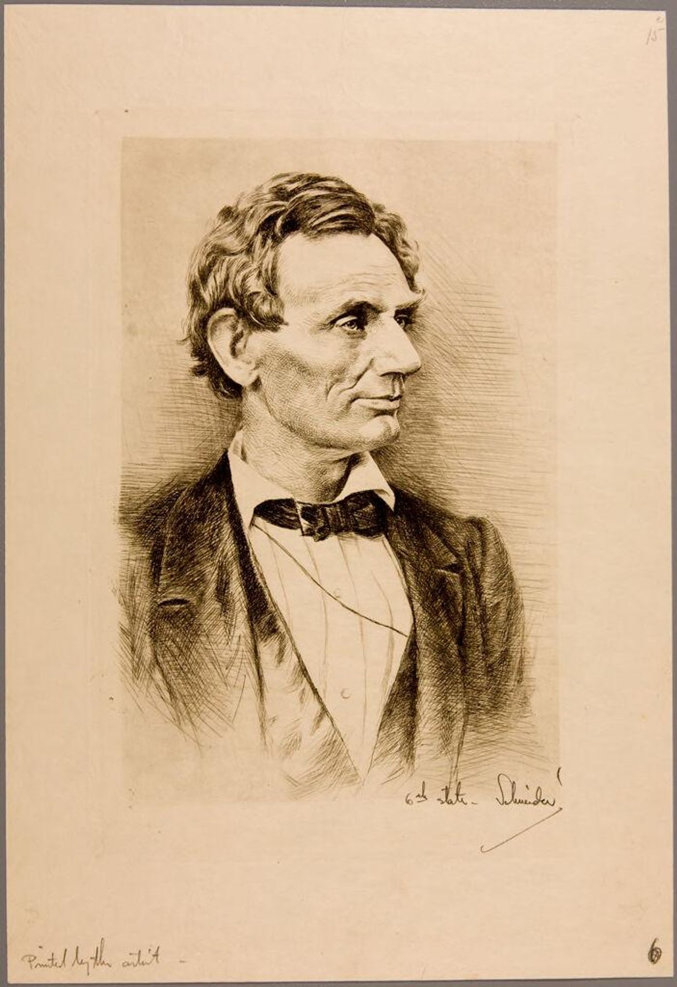 Abraham Lincoln by Otto J. Schneider
