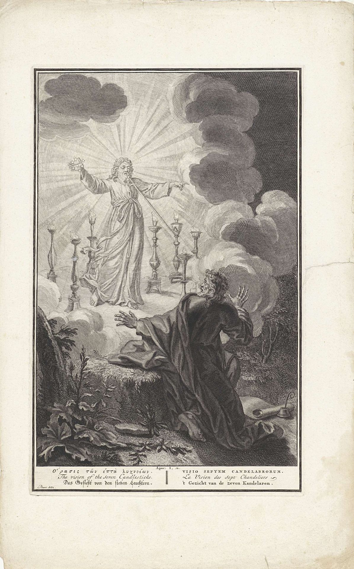 Visioen van de zeven kandelaars by Anonymous