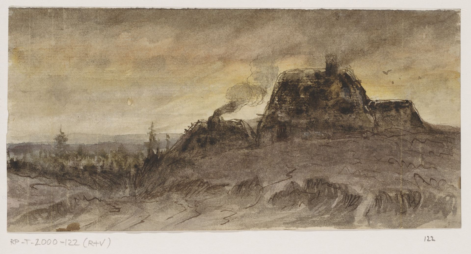 Daglonershuizen by Johannes Tavenraat