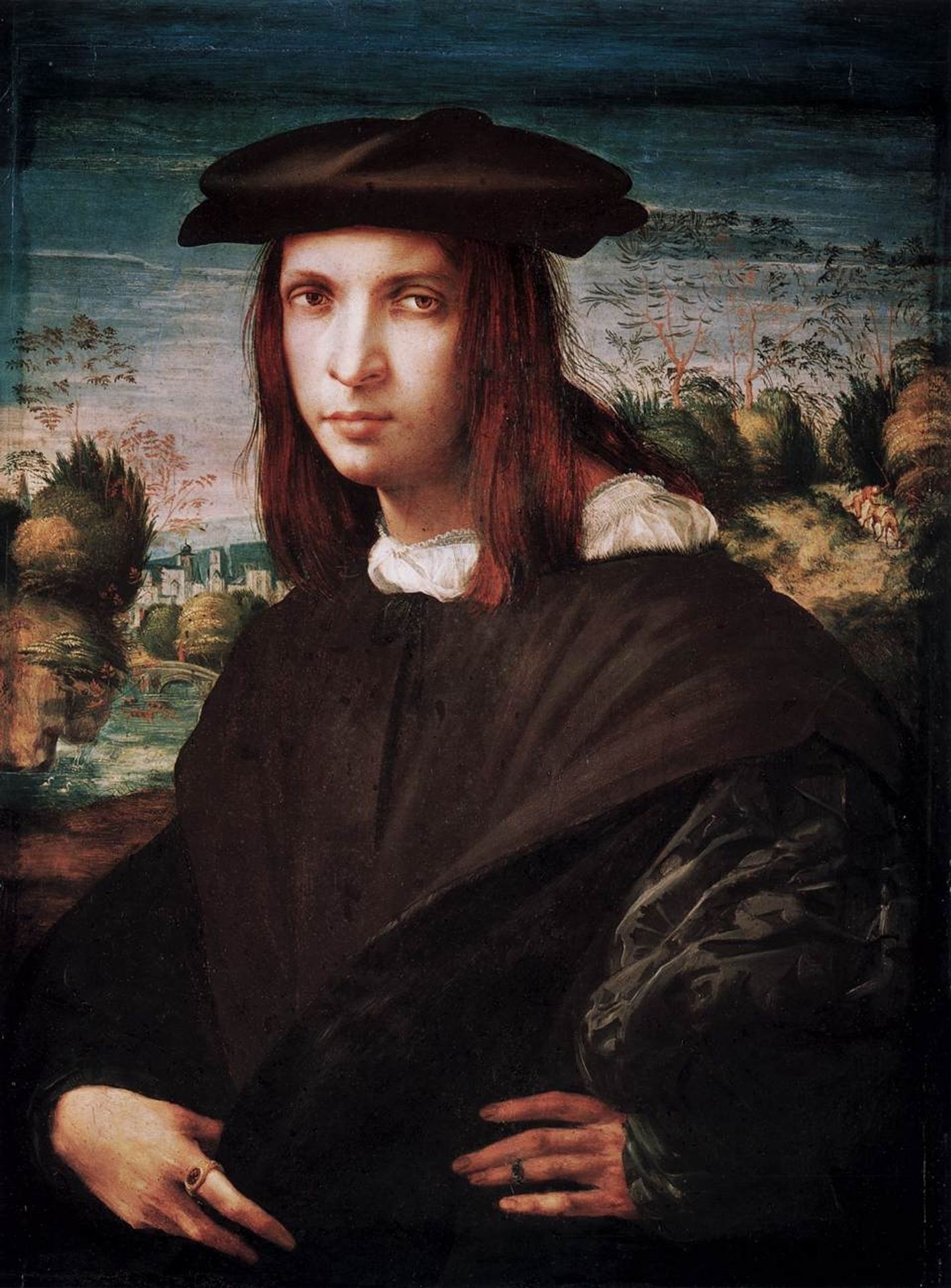 A Young Man by Rosso Fiorentino