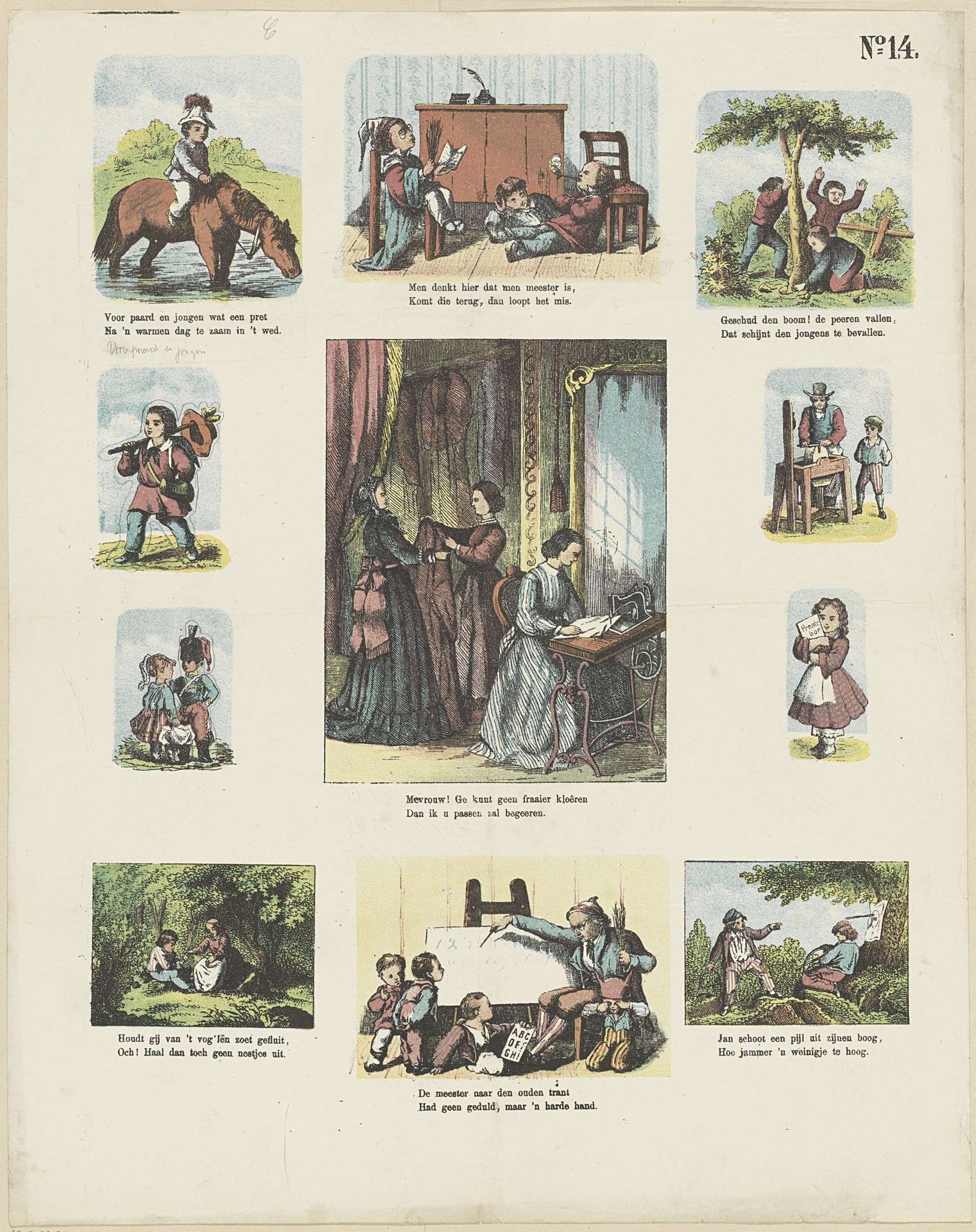 Verschillende taferelen by De Ruyter & Meijer