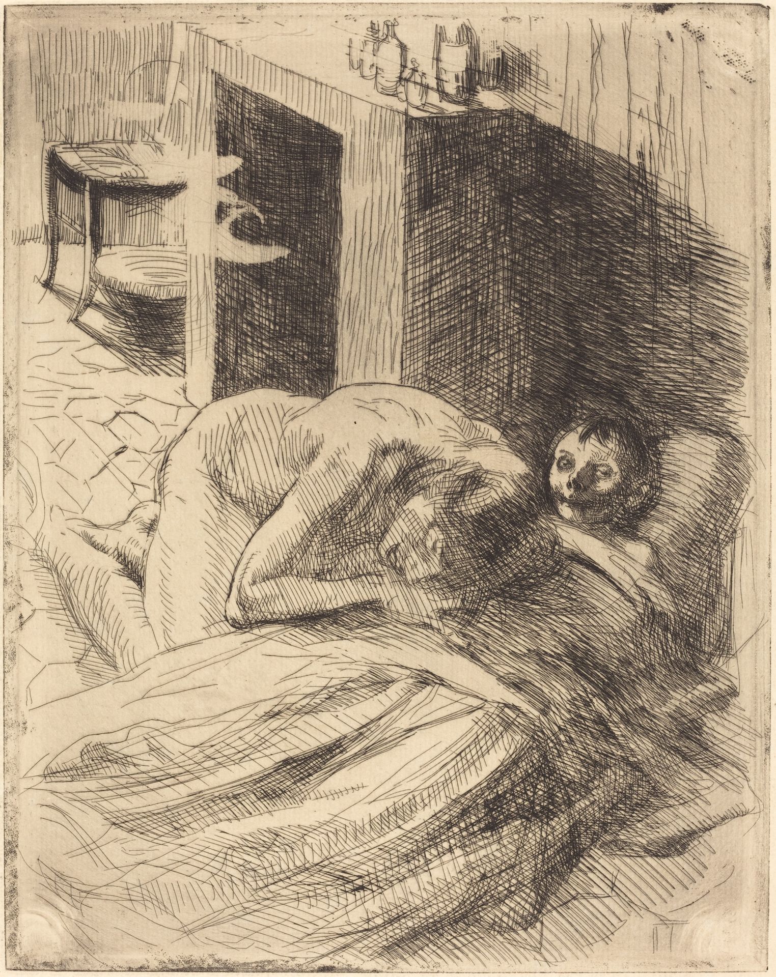 Misery by Paul-Albert Besnard