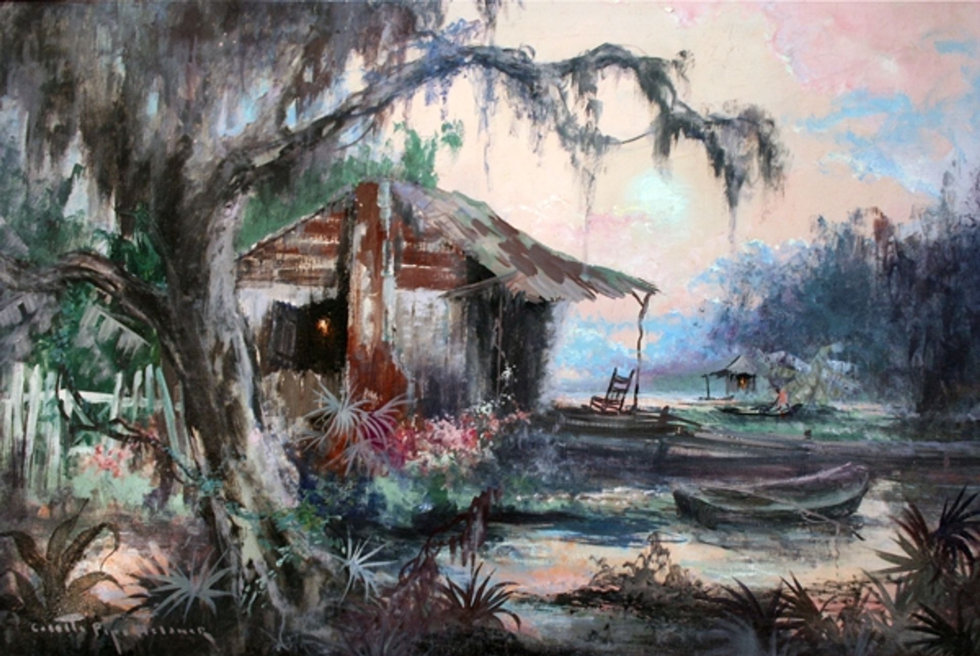 Swamp Idyl by Colette Pope Heldner