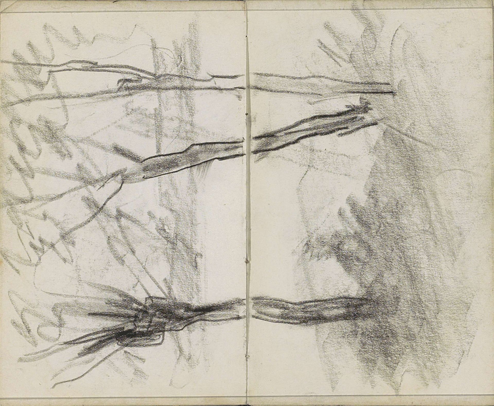 Bomen by Anton Mauve